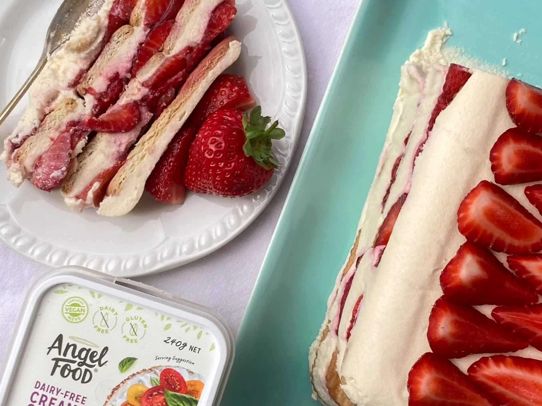 Strawberry Icebox Cake
