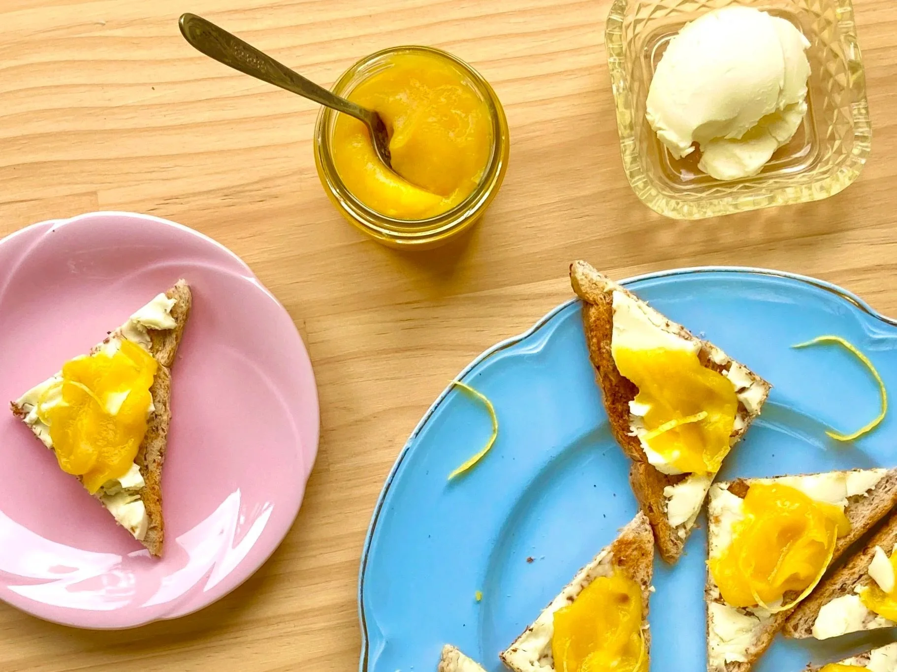 Vegan lemon curd