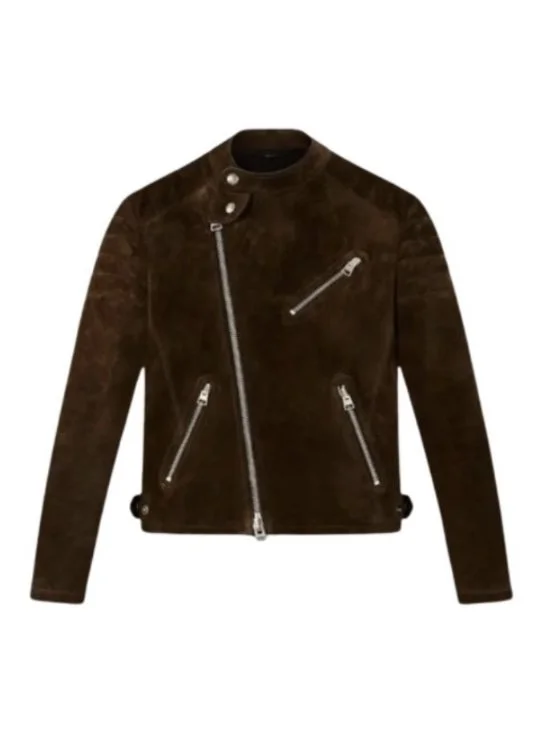 SUEDE BIKER JACKET