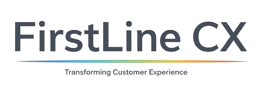 TestLineCX logo with colorful design and the tagline "Transforming Customer Experience"