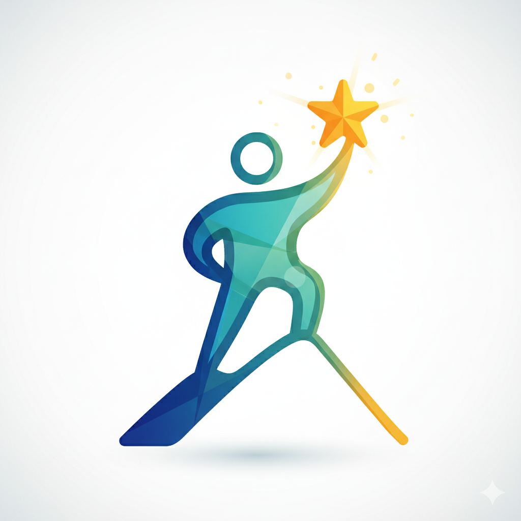 A small owl with yellow eyes perched on a thin, bare tree branch against a dark blue background.