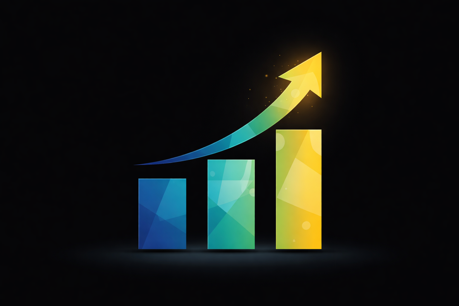 Red and blue dice arranged in alternating pattern on a white surface, casting shadows.