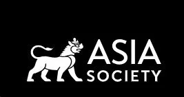 Logo of Asia Society featuring a lion and the words Asia Society.