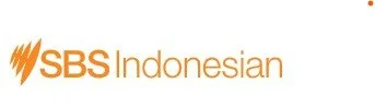 SBS Indonesian logo with orange stylized 'SBS' and the word 'Indonesian' in orange text.