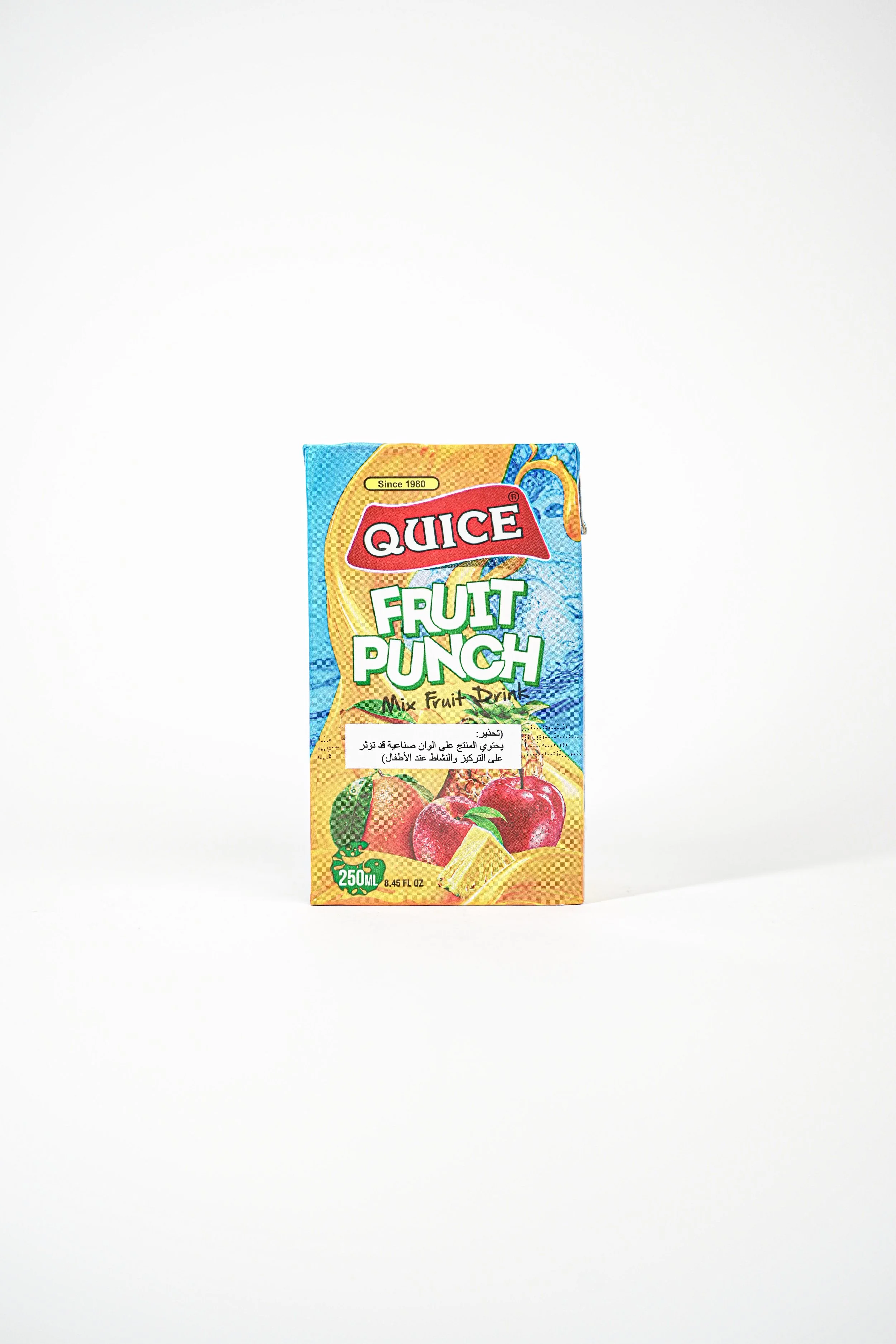 Quice Fruit Punch mix fruit drink with apples, pineapple flavour