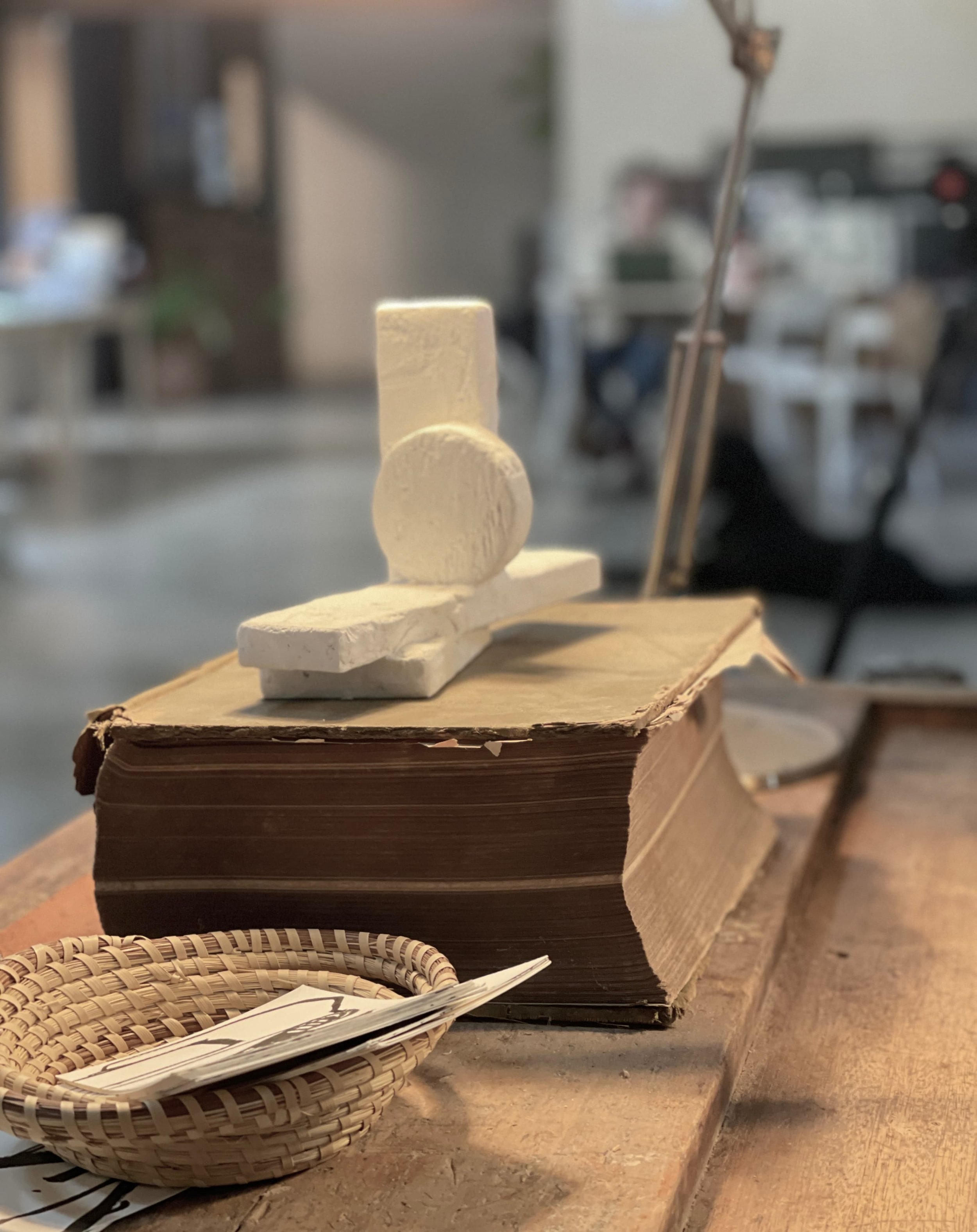 Sculpture inspired by cy twobly