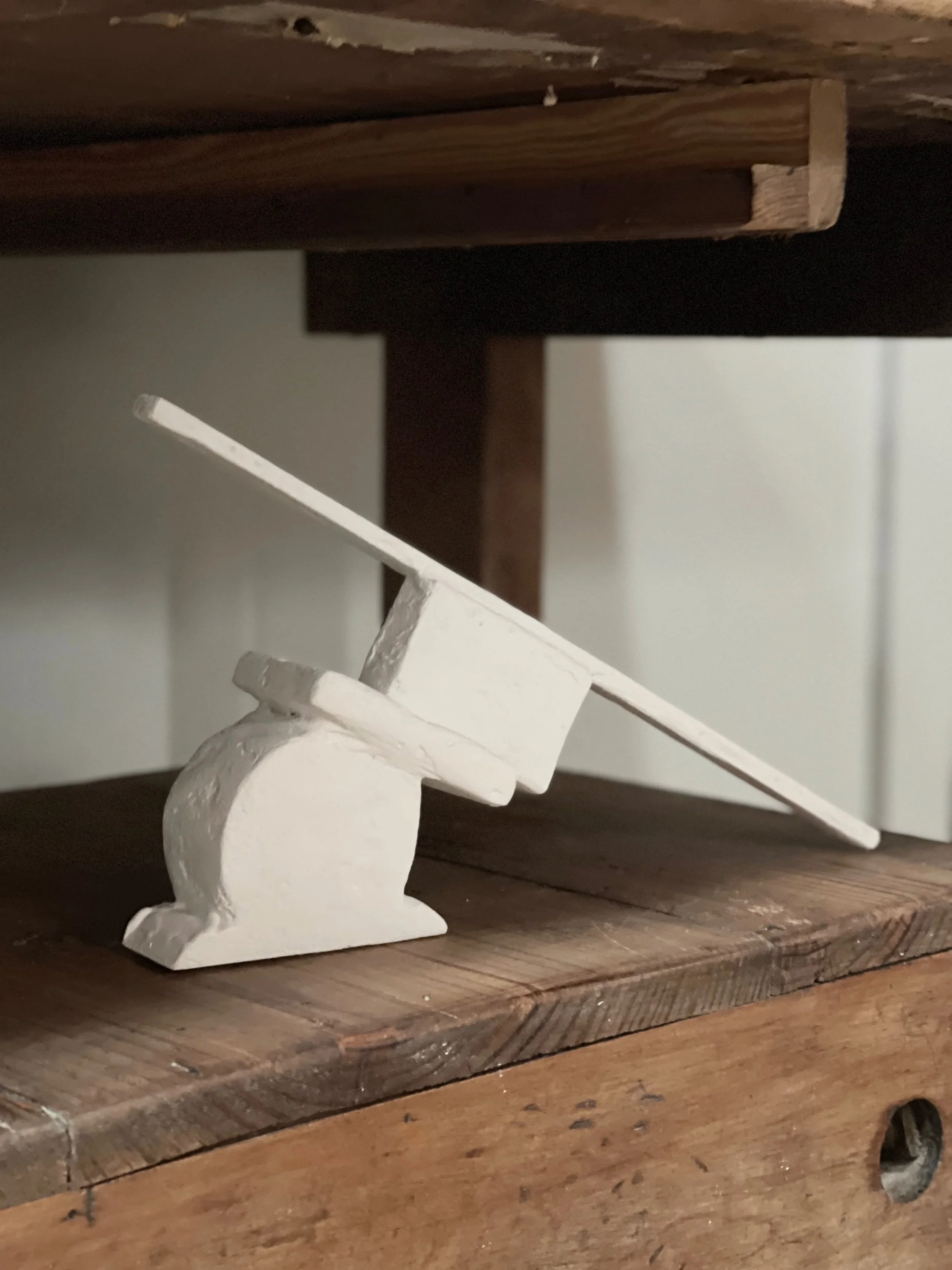 Sculpture inspired by Cy Twombly