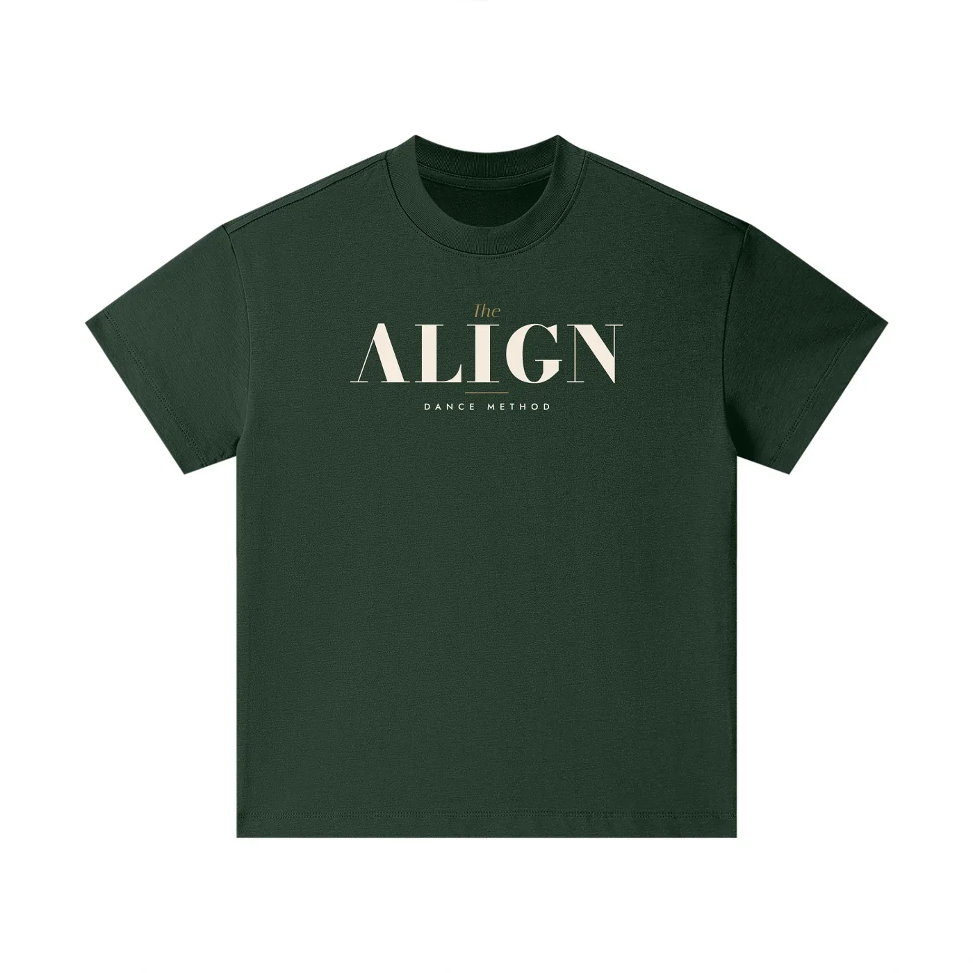 Wordmark Tee — Forest