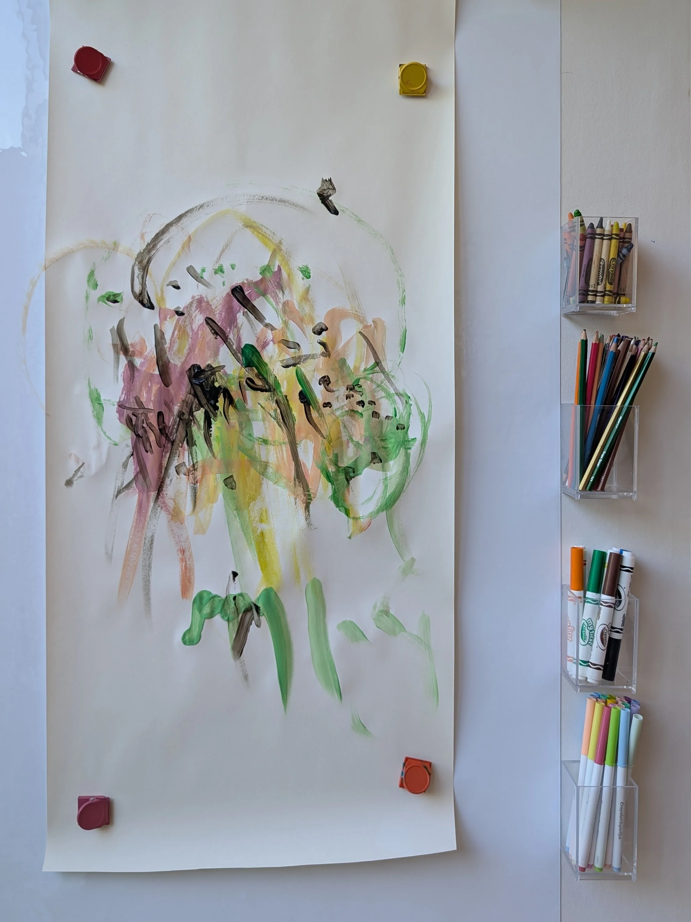 the "Butterflies" original artwork