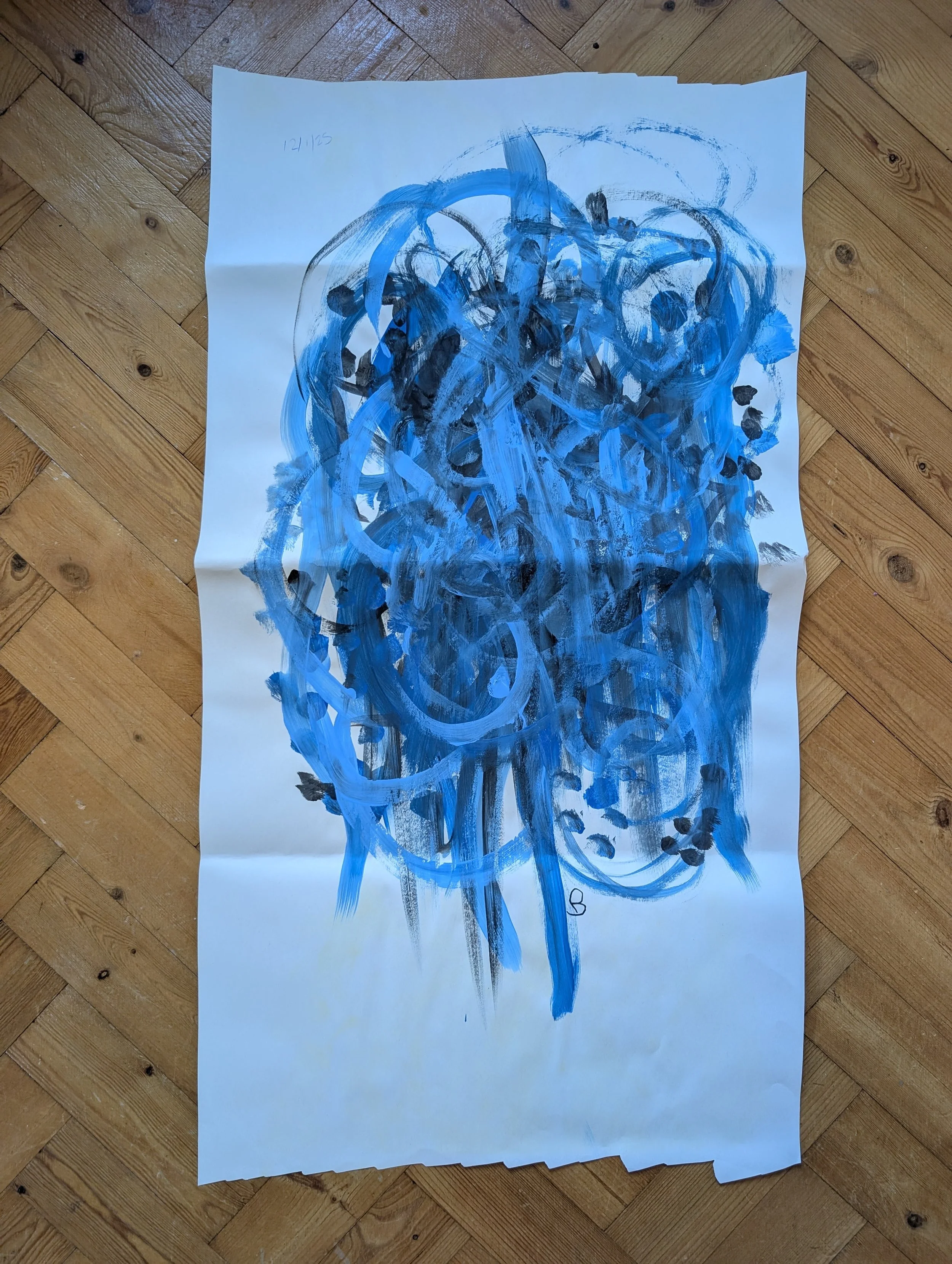the "Water" original artwork