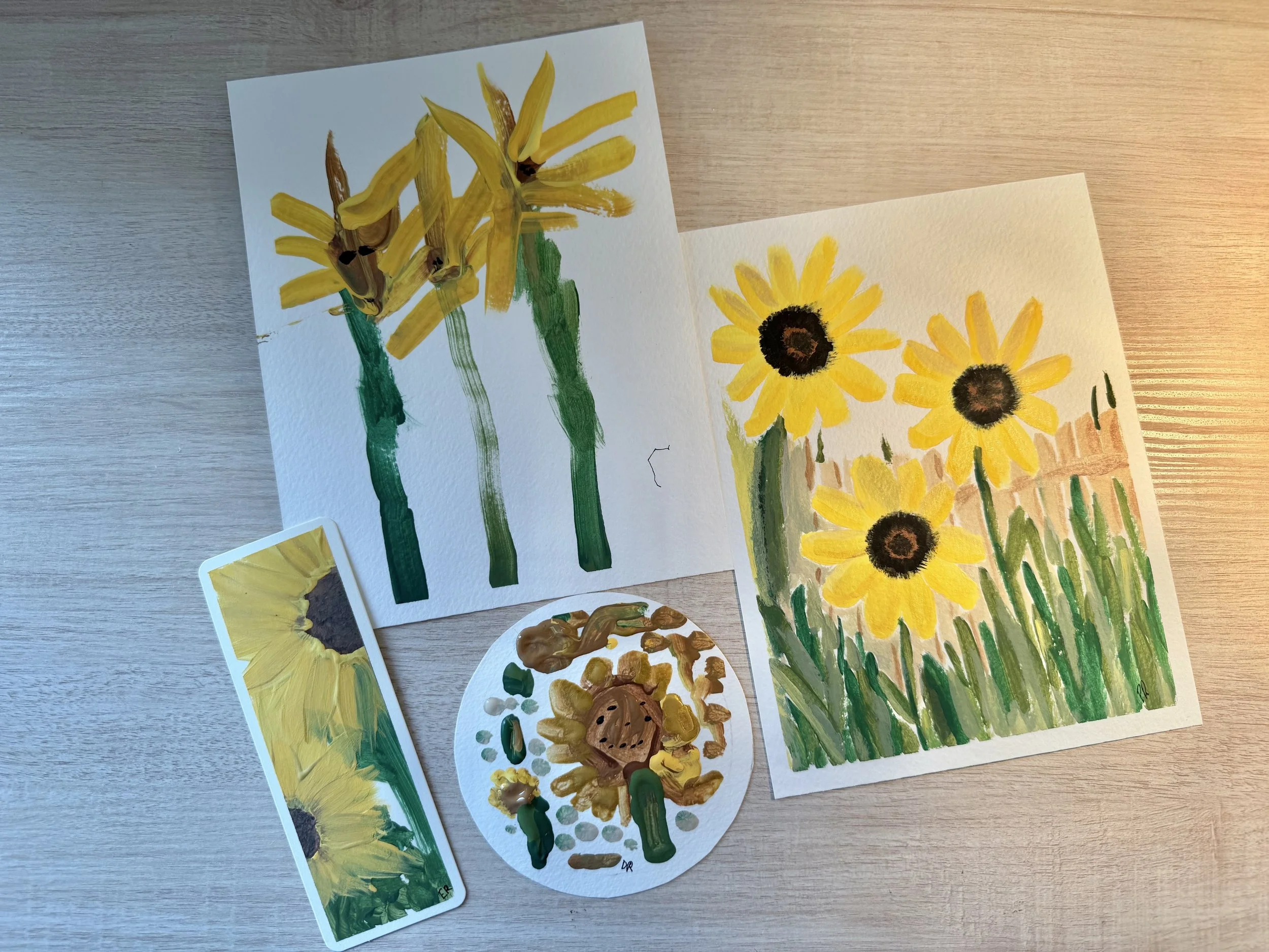 Family Sunflowers