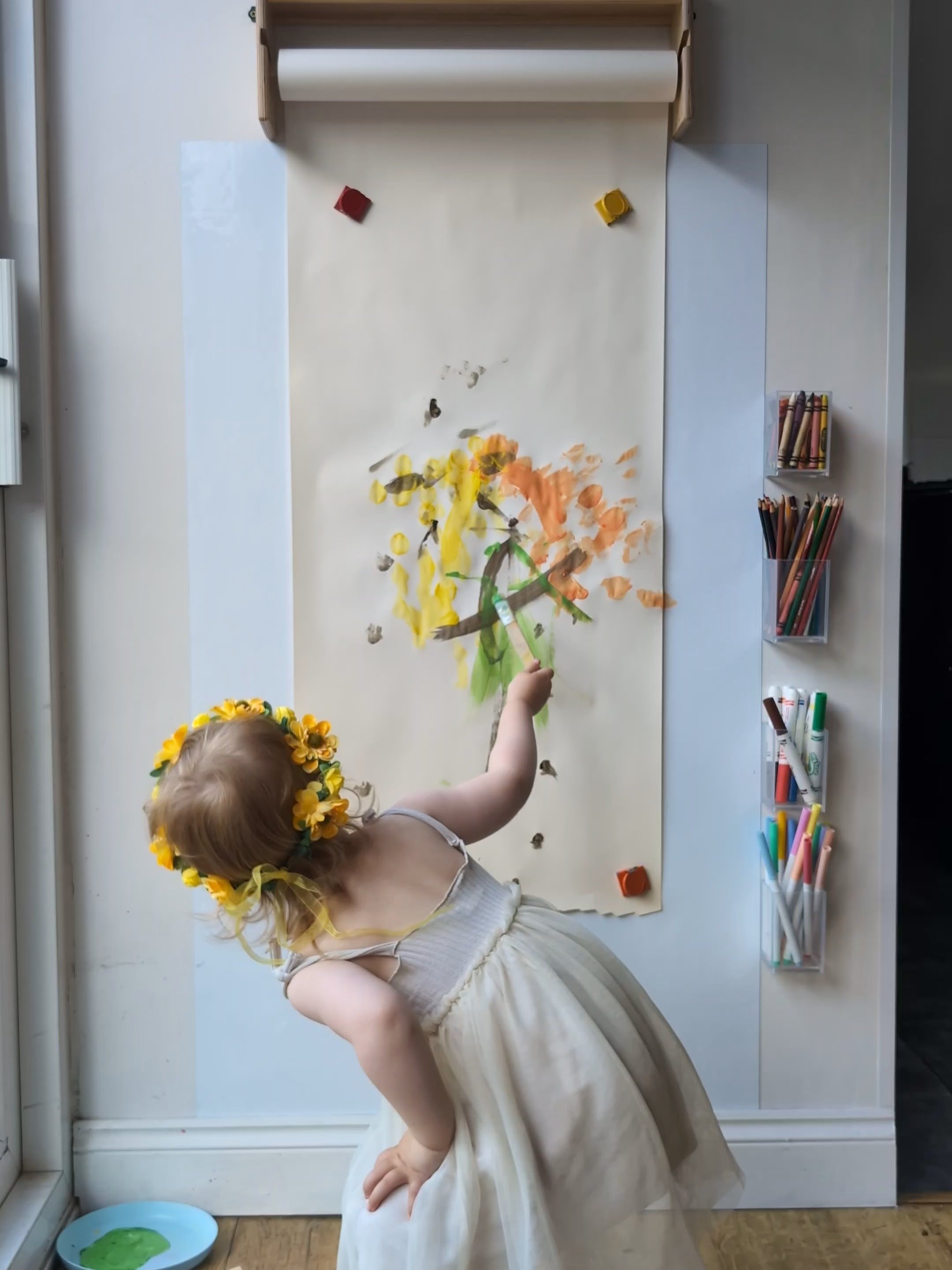 the "Flower Fairy" original artwork