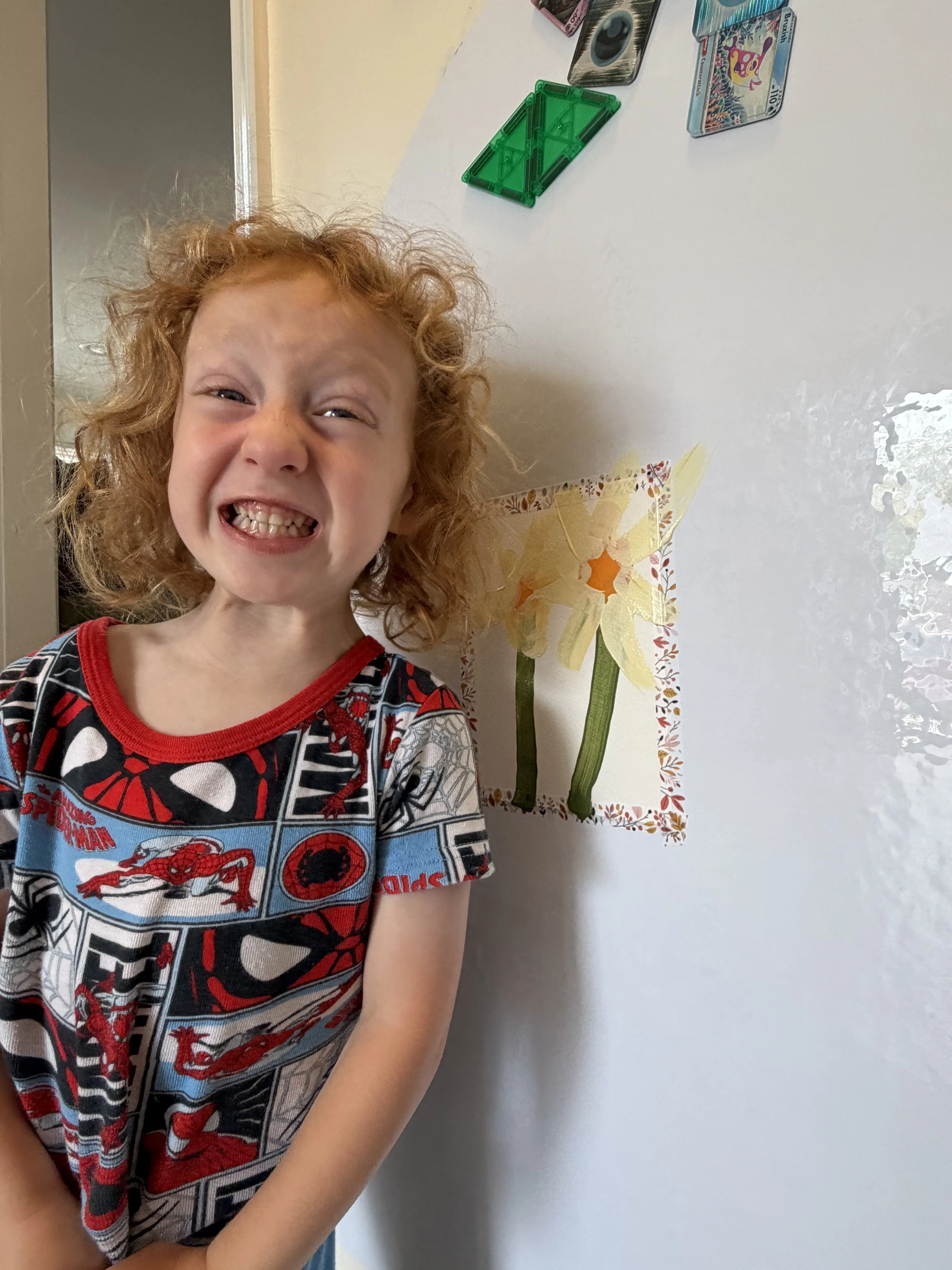 Caden , aged 3.

