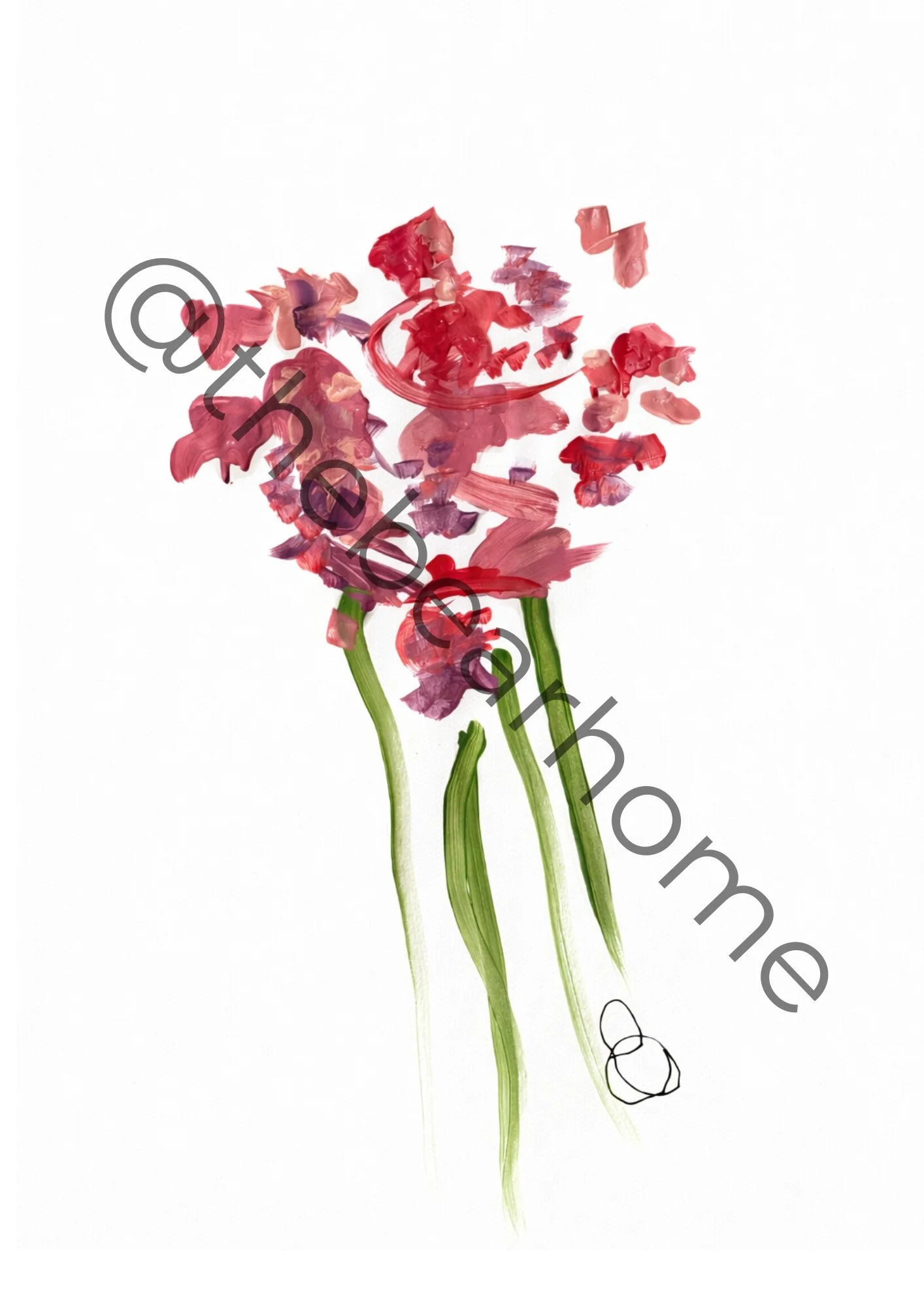the "Baby Pink Flowers"