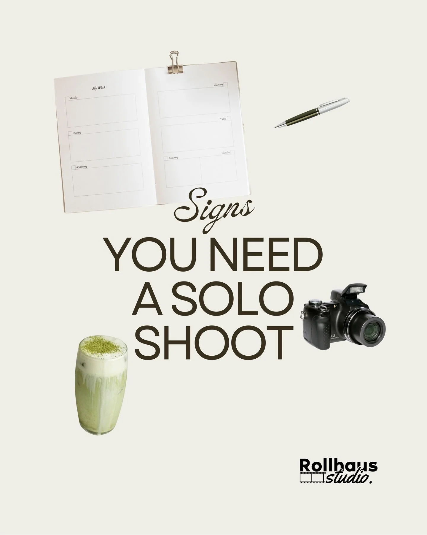 Signs you need a solo shoot? 👀✨
I guess you already know. 😌💭

Just you, your glow, and a little time set aside just because. ✨🤍📷

#rollhausstudio #rollingsoon #selfshootstudio