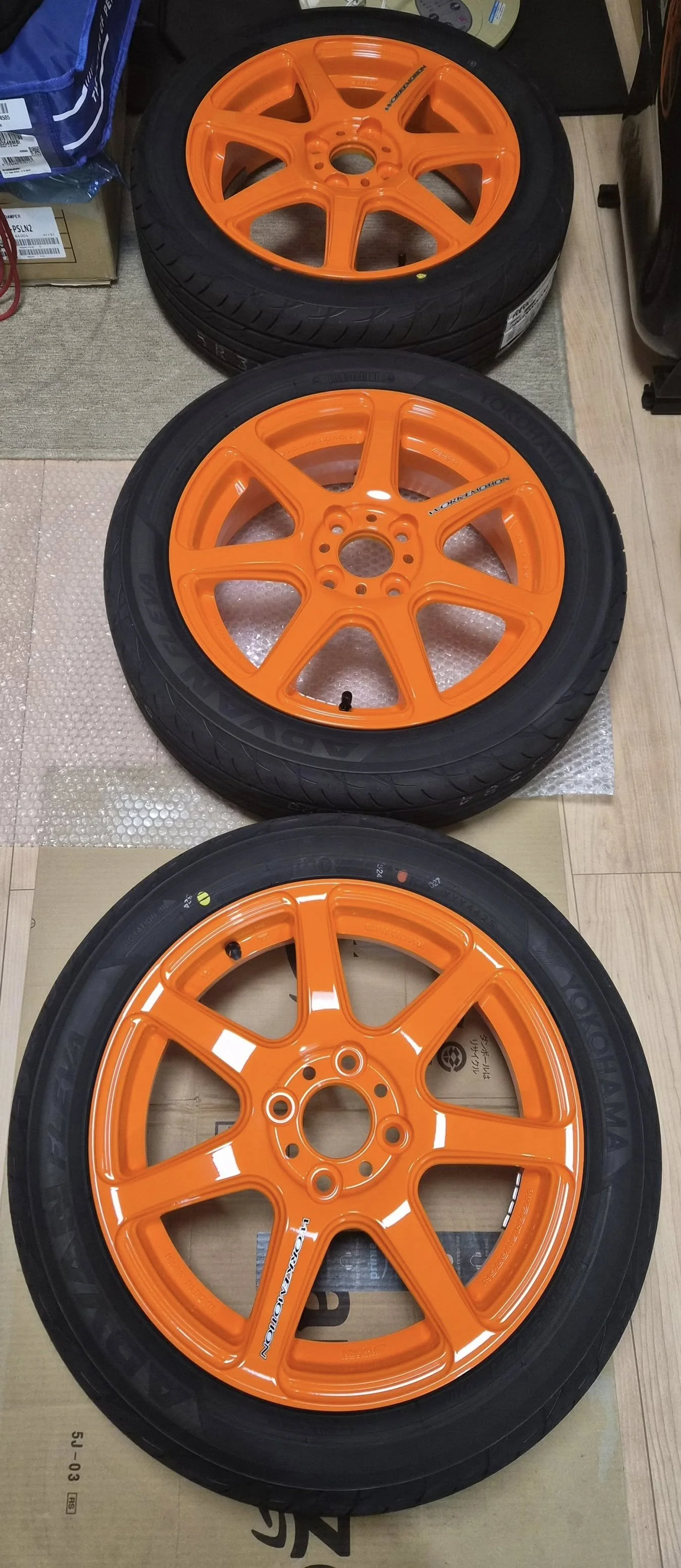 2025/12/9 ホイールコーティング施工