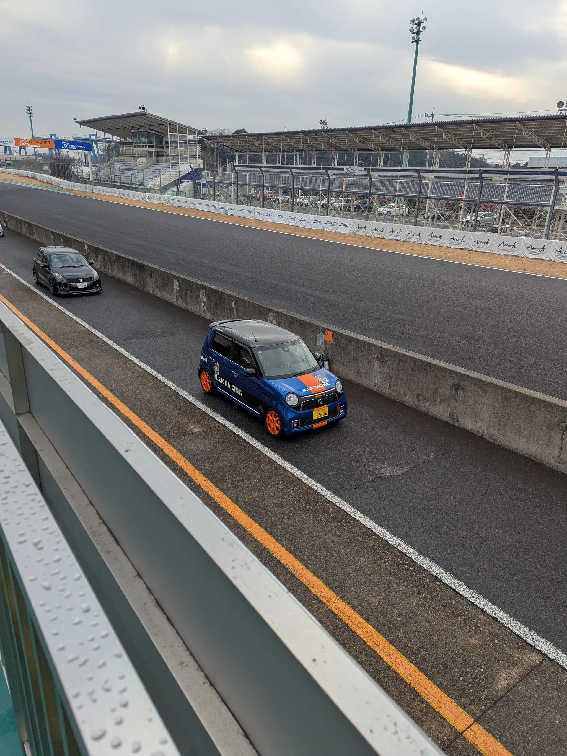 2025/12/20 筑波サーキットにてシェイクダウン