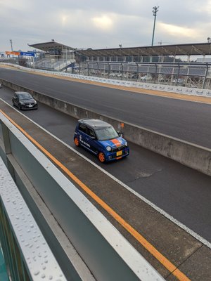 2025/12/20 筑波サーキットにてシェイクダウン ②