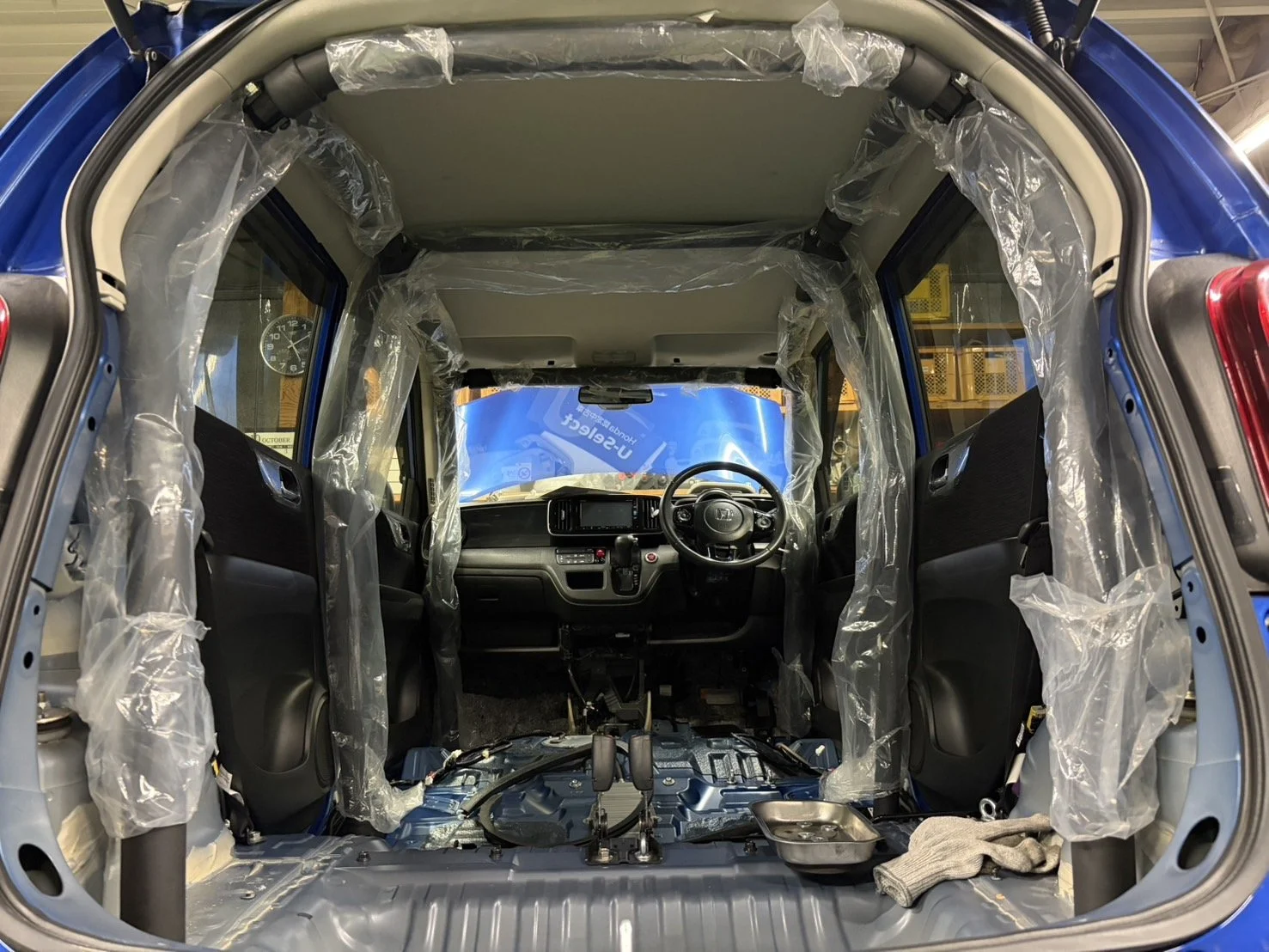 2025/10/11 ロールケージ取付