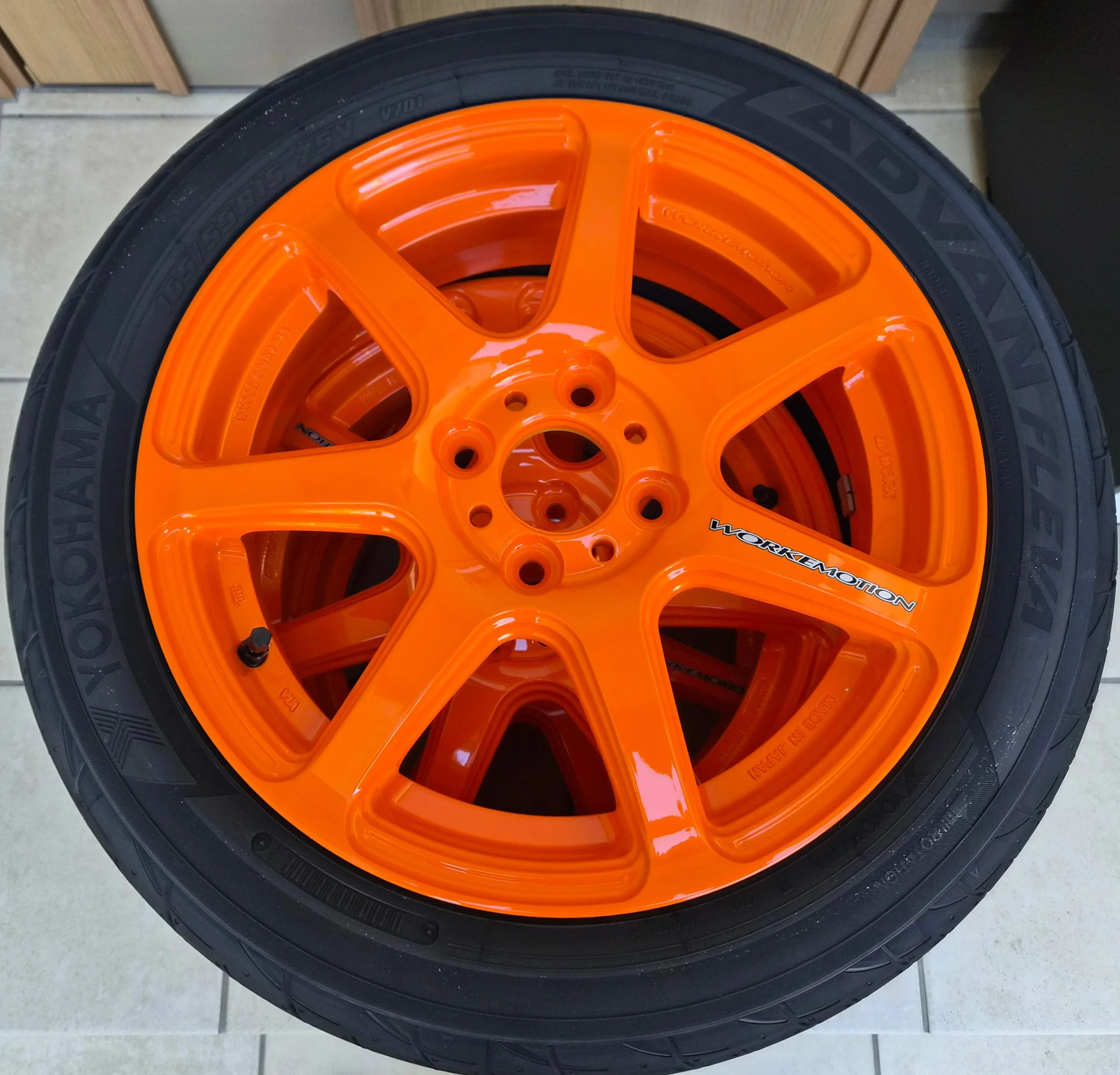 2025/12/7 ホイール＆タイヤ納品