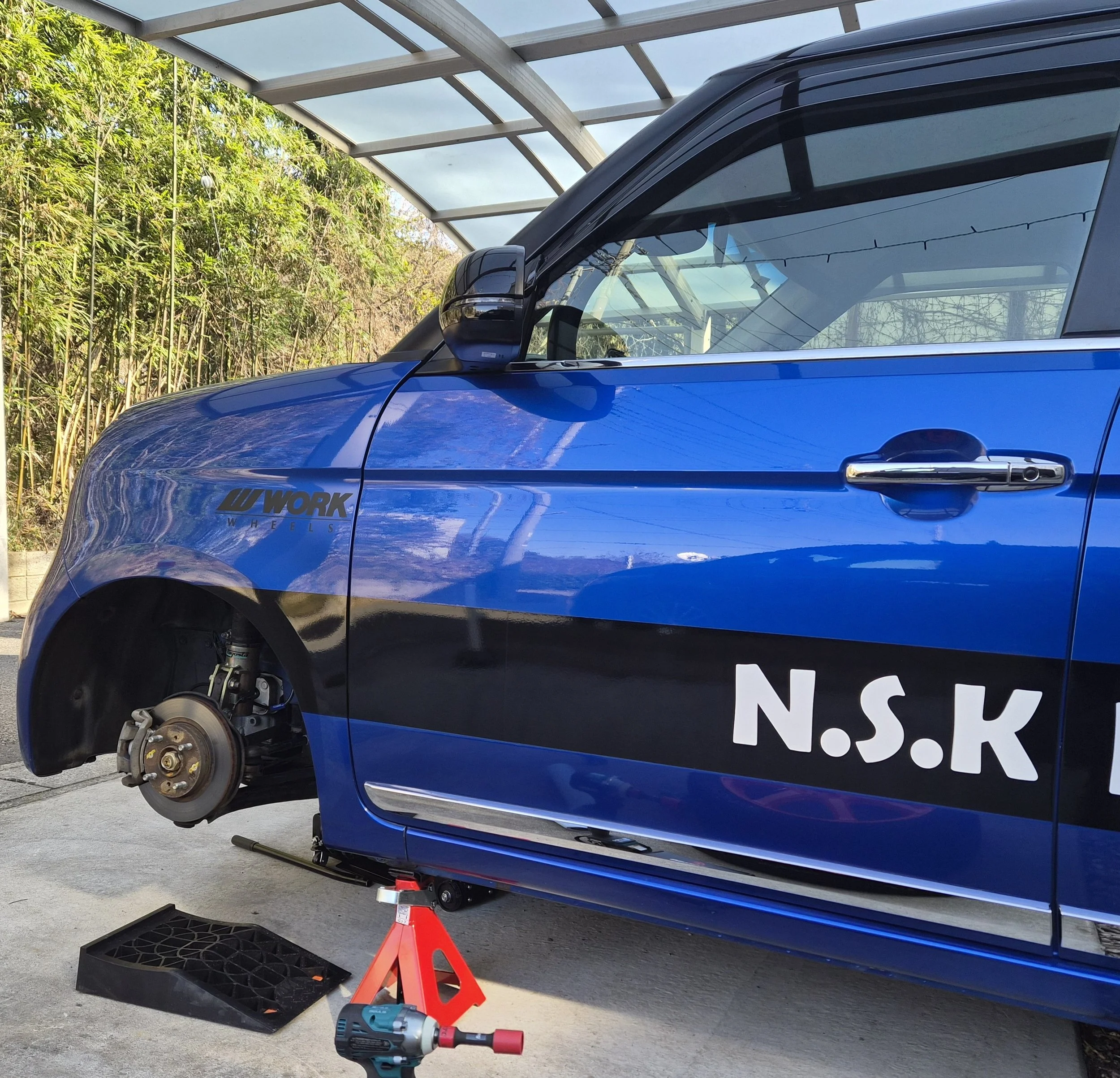 2025/12/13 ホイール交換（瀬戸バージョン）