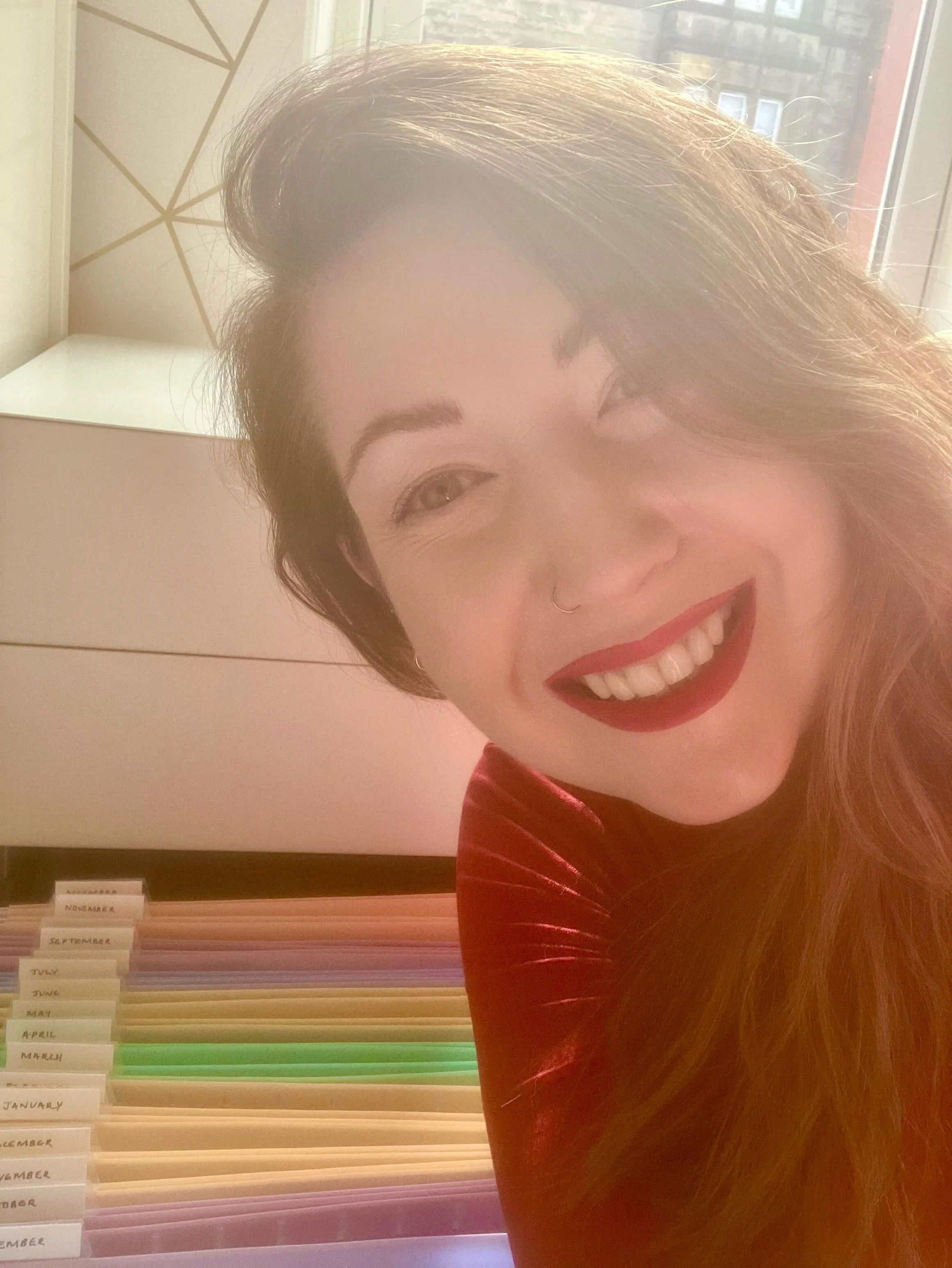 &ldquo;I&rsquo;m just a girl, standing in front of a filing cabinet, asking it to make me happy&hellip; and reader? It did, it really did.&rdquo; 

✨Turns out love actually IS colour coded files and to me, cabinet of dreams, you are perfect&hellip;es