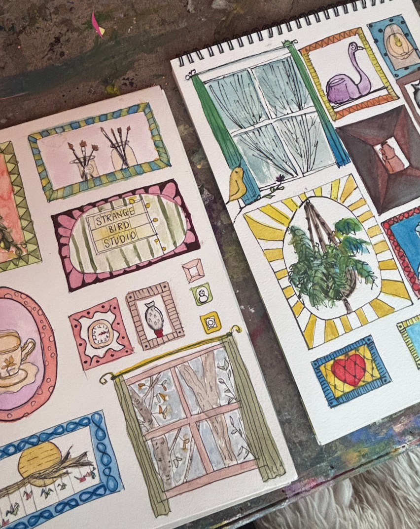 Winter Watercolours with Sophia Cosmas: An Ode to Home