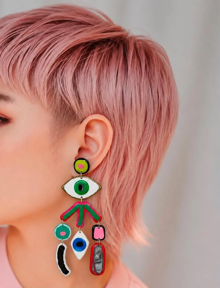 Wearable Art: Earring making with Singleuse Multiverse