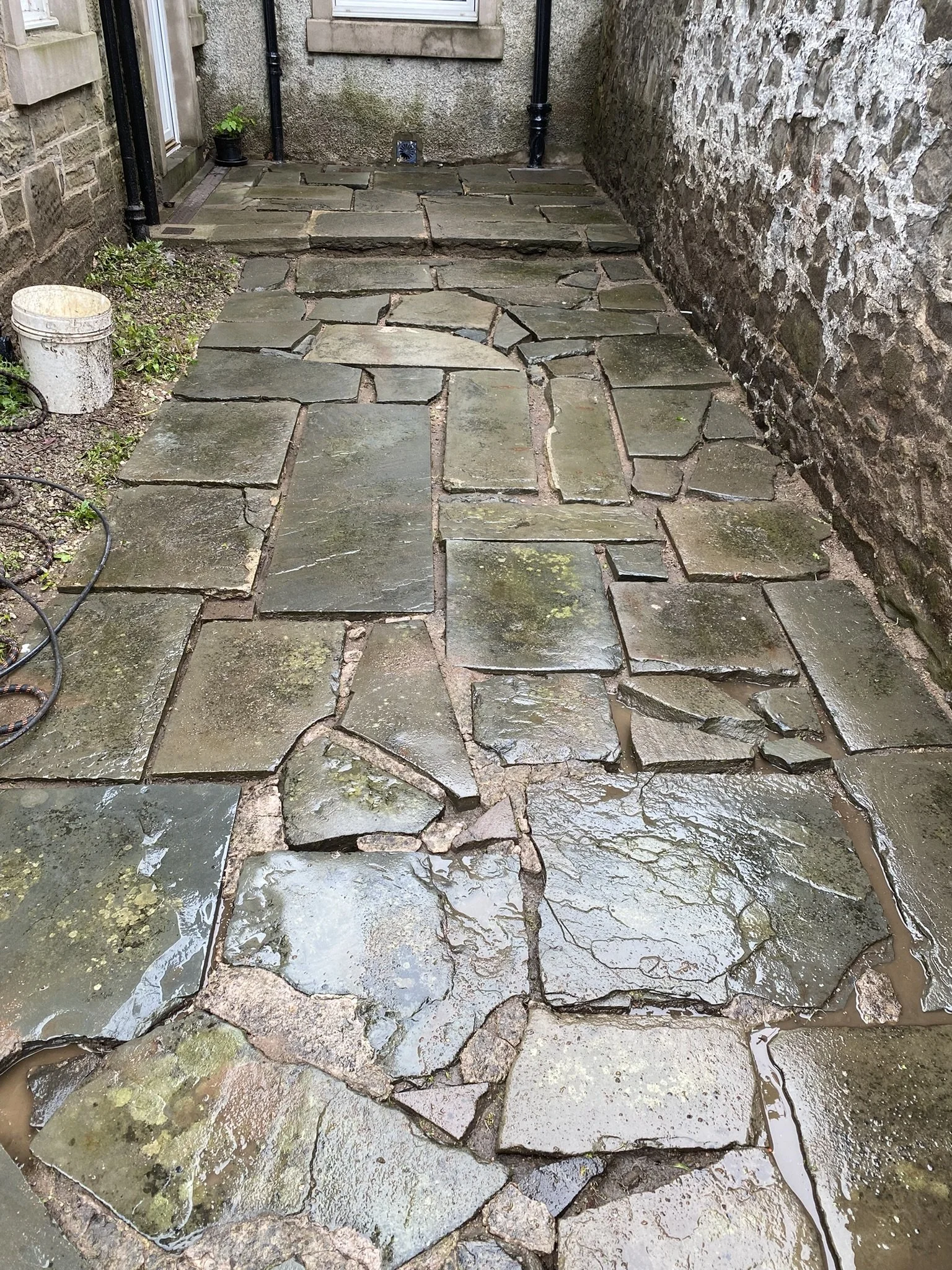 Pressure washing - Broughty Ferry
