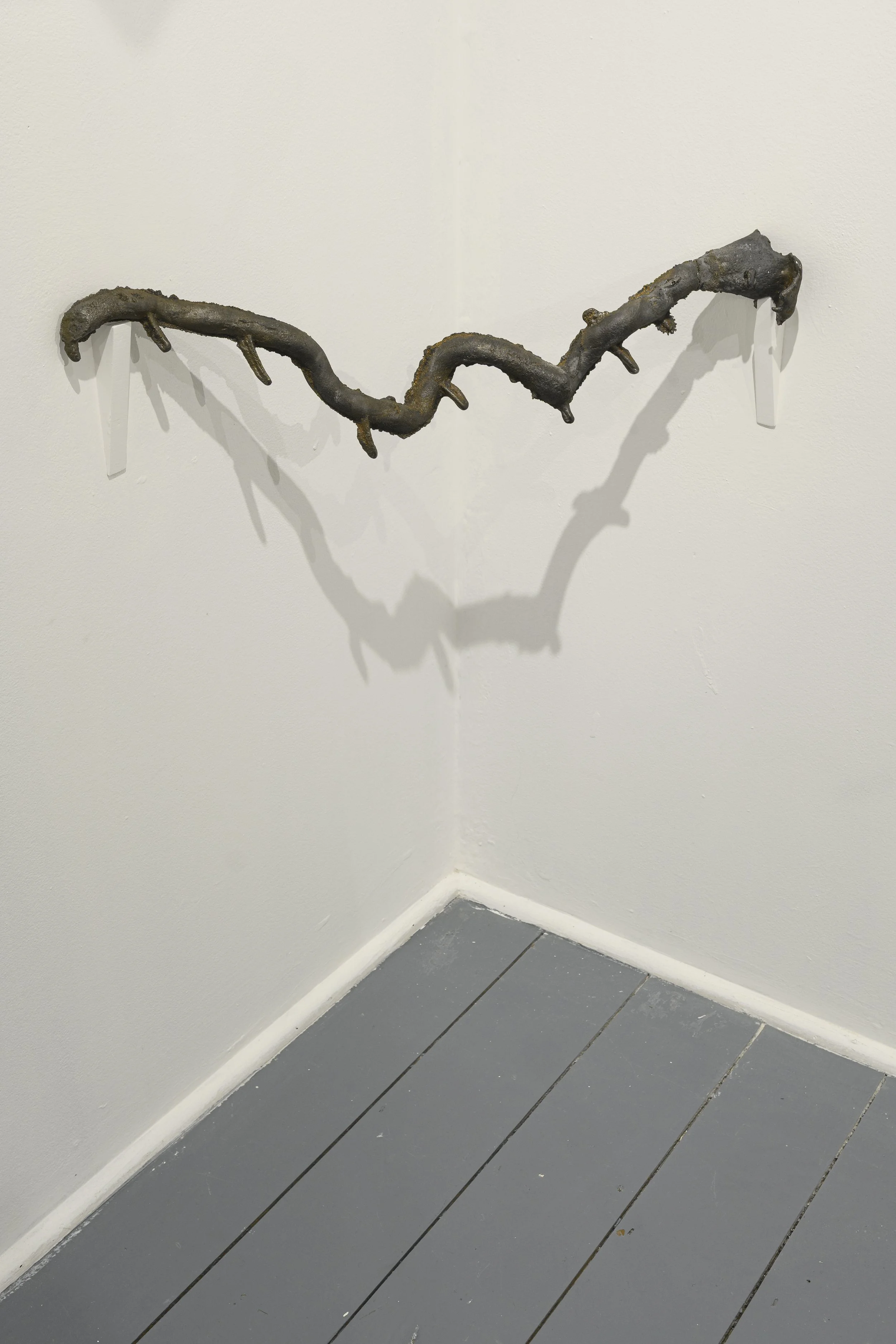 Flow - 2025 - Cast Iron - 45cm x 15cm x 8.5cm. Photo: Seán Daly (c). 