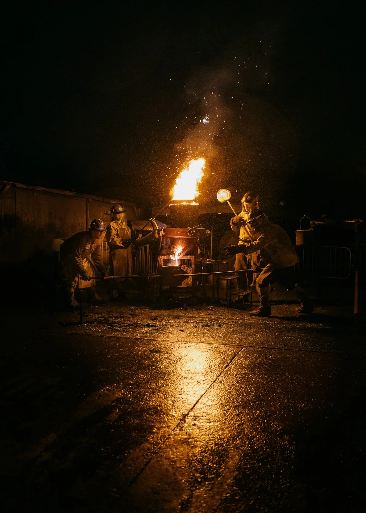 Psyche II performance, Metalfest, Material Laboratories, National Sculpture Factory 2024. Photo: Jed Niezgoda (c) 