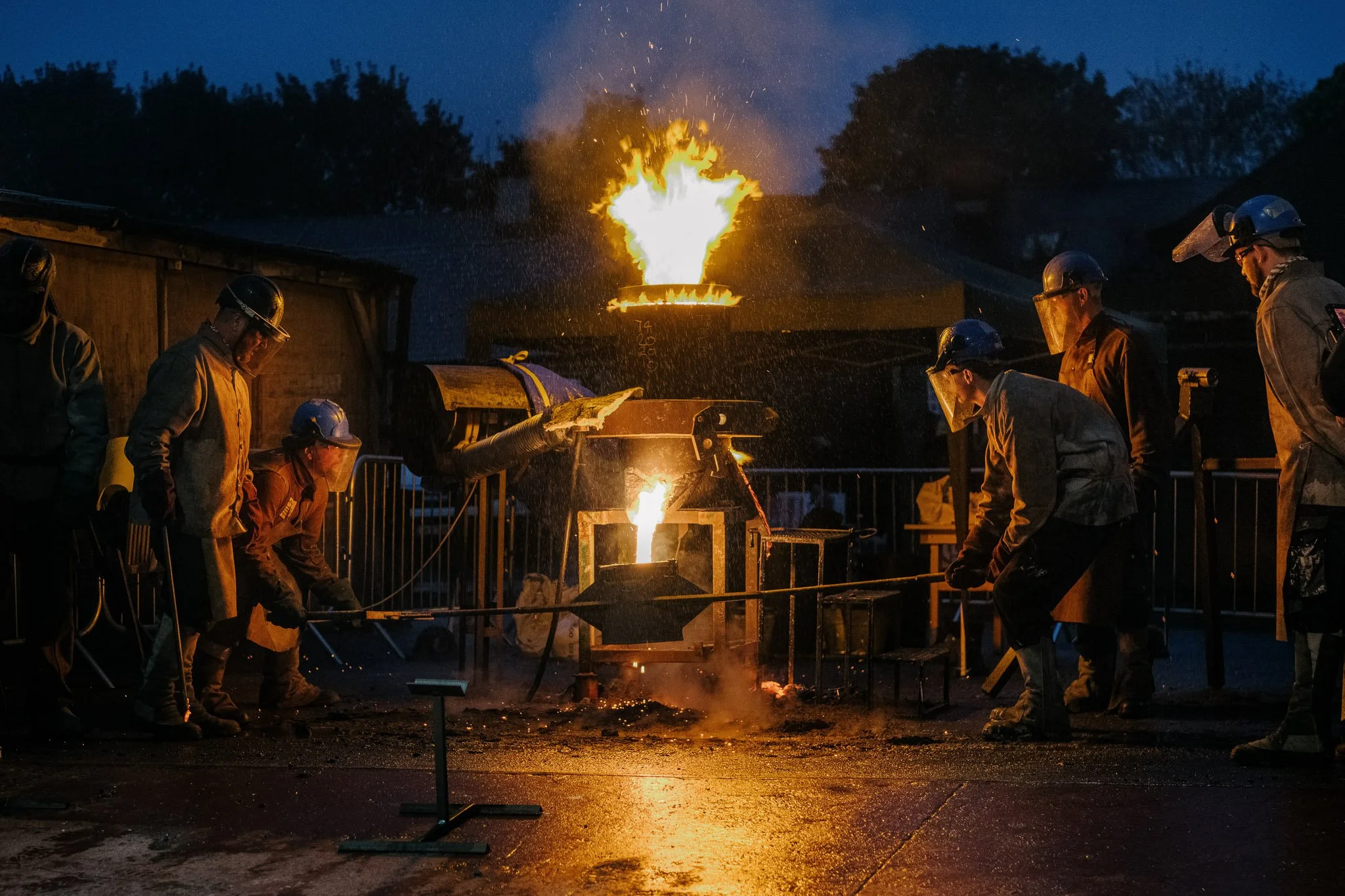 Psyche II performance, Metalfest, Material Laboratories, National Sculpture Factory 2024. Photo: Jed Niezgoda (c) 
