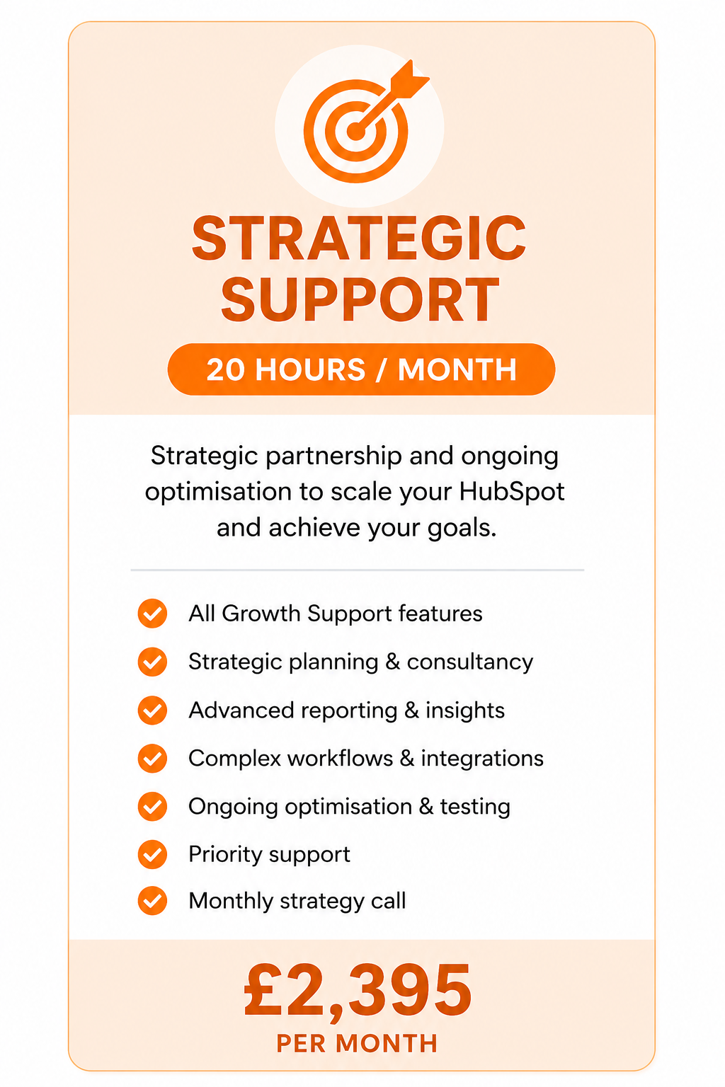 HubSpot Support - Strategic Support