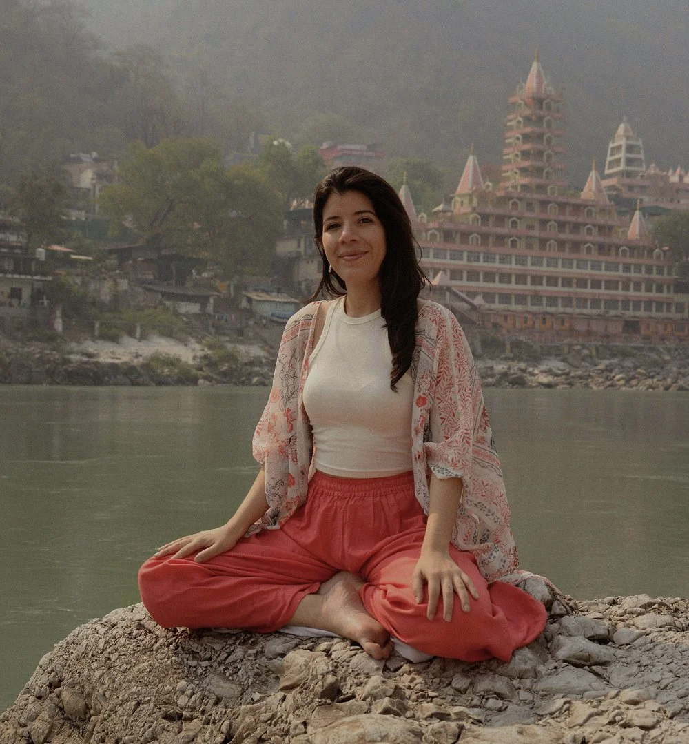 Tania Mayela en Rishikesh