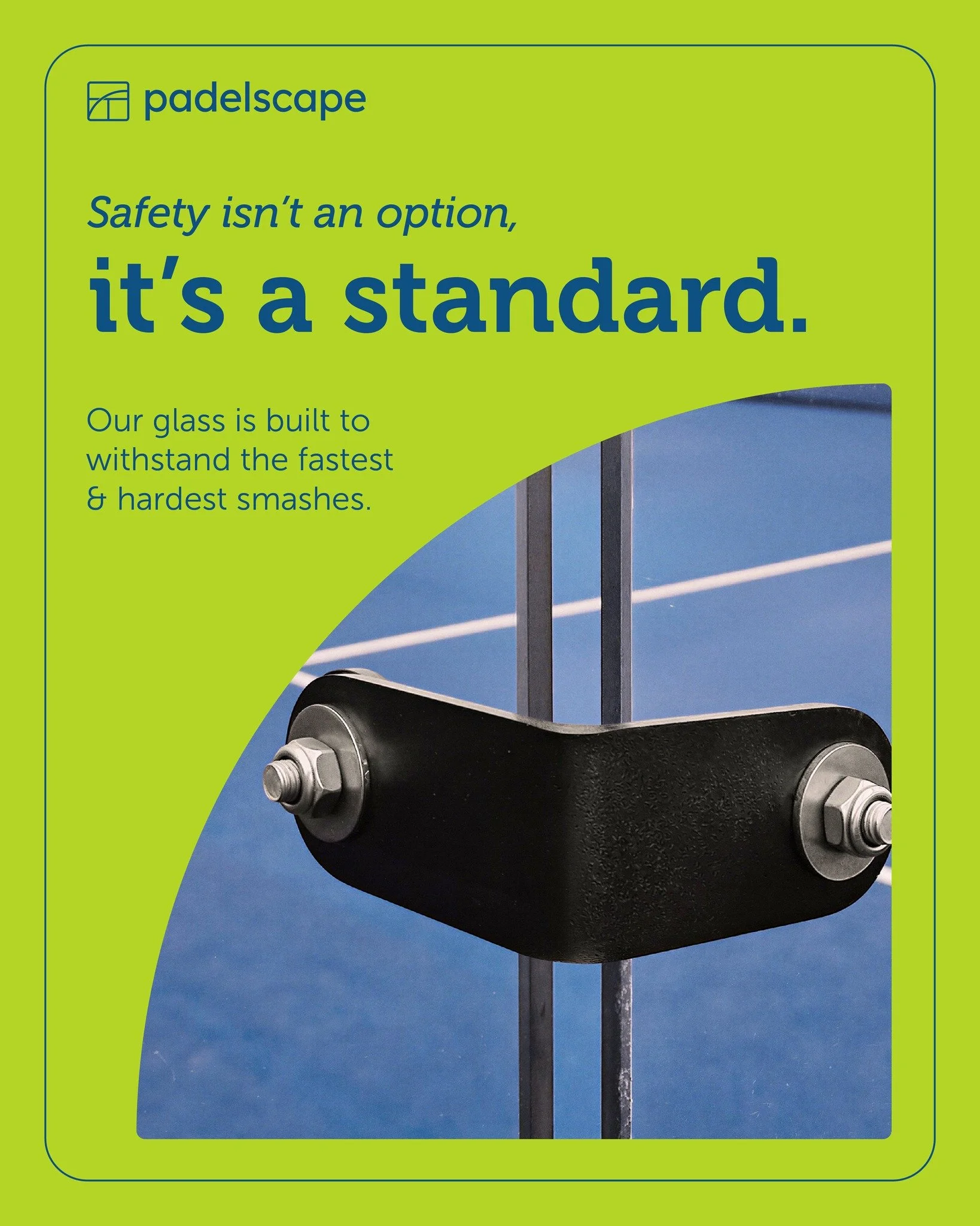 Safety is our non negotiable standard. Our high impact glass is engineered to withstand the fastest and hardest smashes, ensuring a secure environment for every player on the court.

#safetystandards #qualityglass #padelcourt #sportsengineering #ukpa