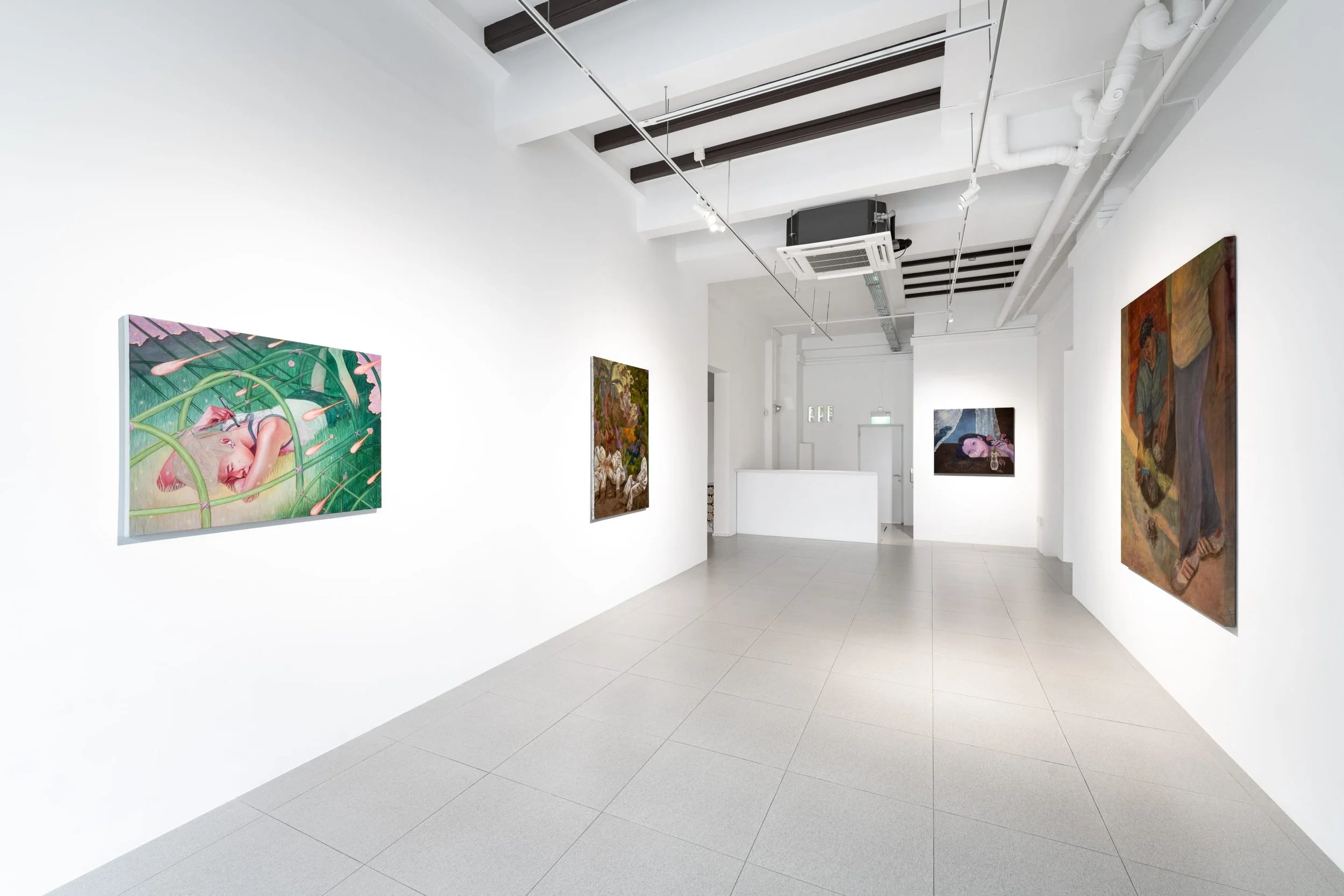 Summer group show installation shot (2023), Cuturi Gallery, Singapore