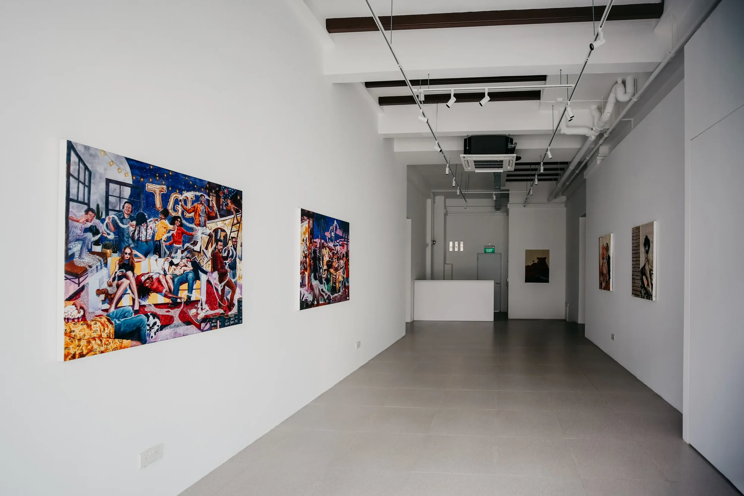 New Beginnings (2020) installation shot, Cuturi Gallery, Singapore