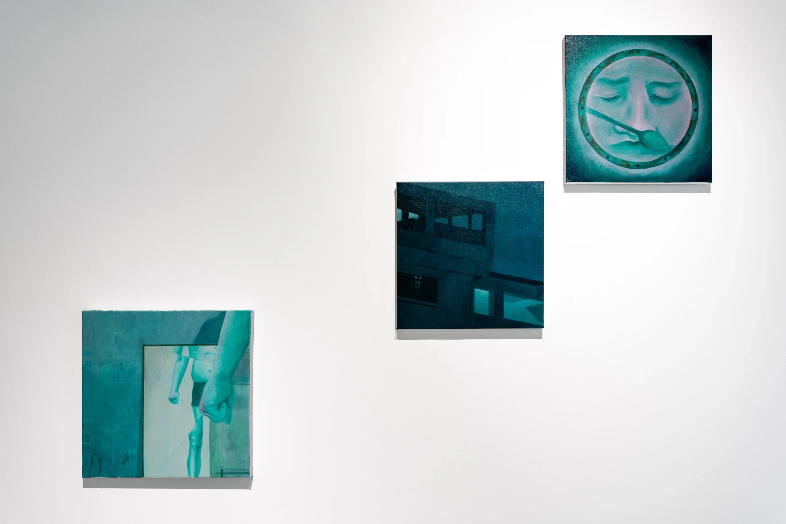 Night Call solo exhibition (2024) installation shot, Cuturi Gallery, Singapore