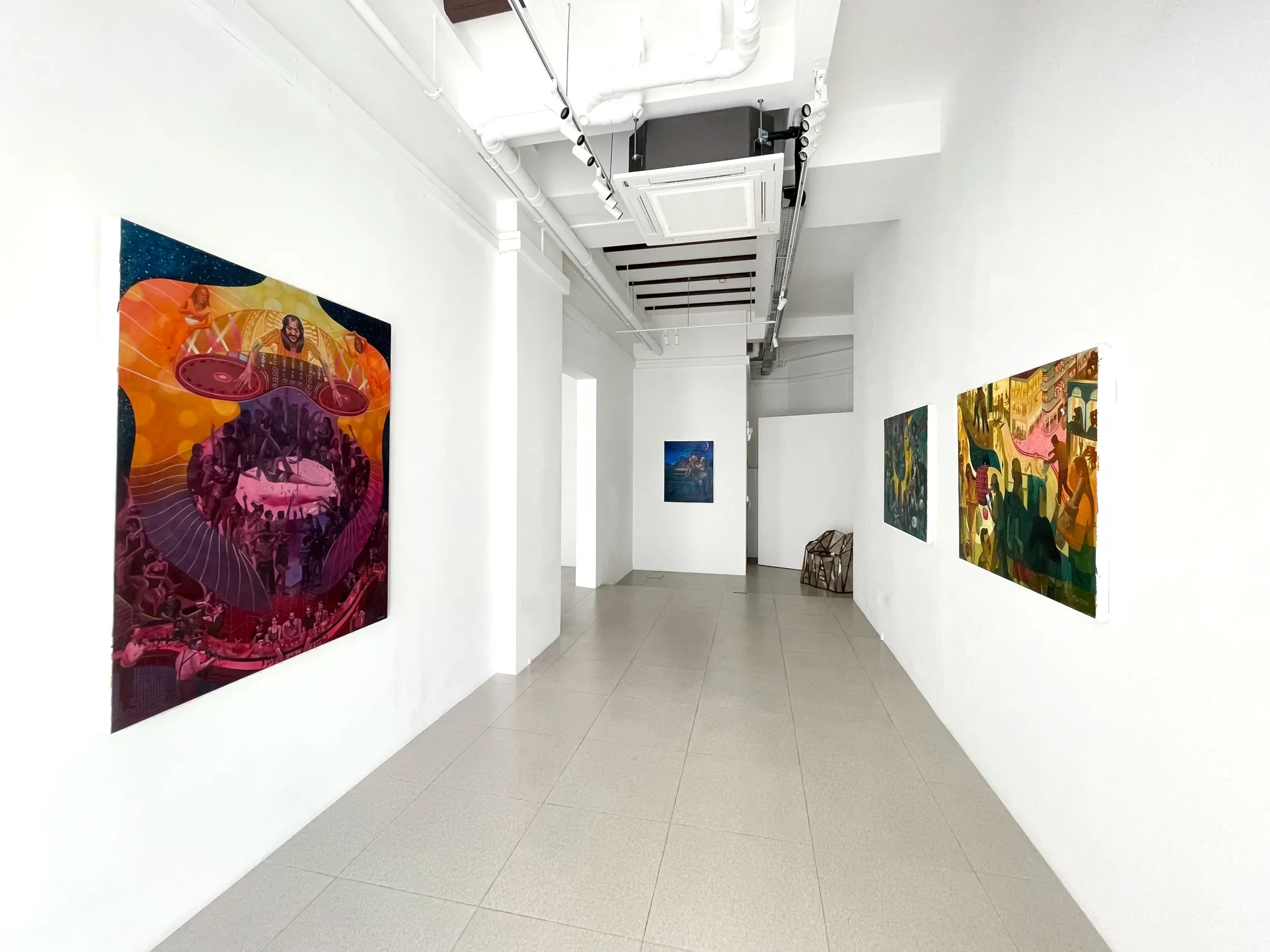 Hard To Say Goodbye installation shot (2022), Cuturi Gallery, Singapore