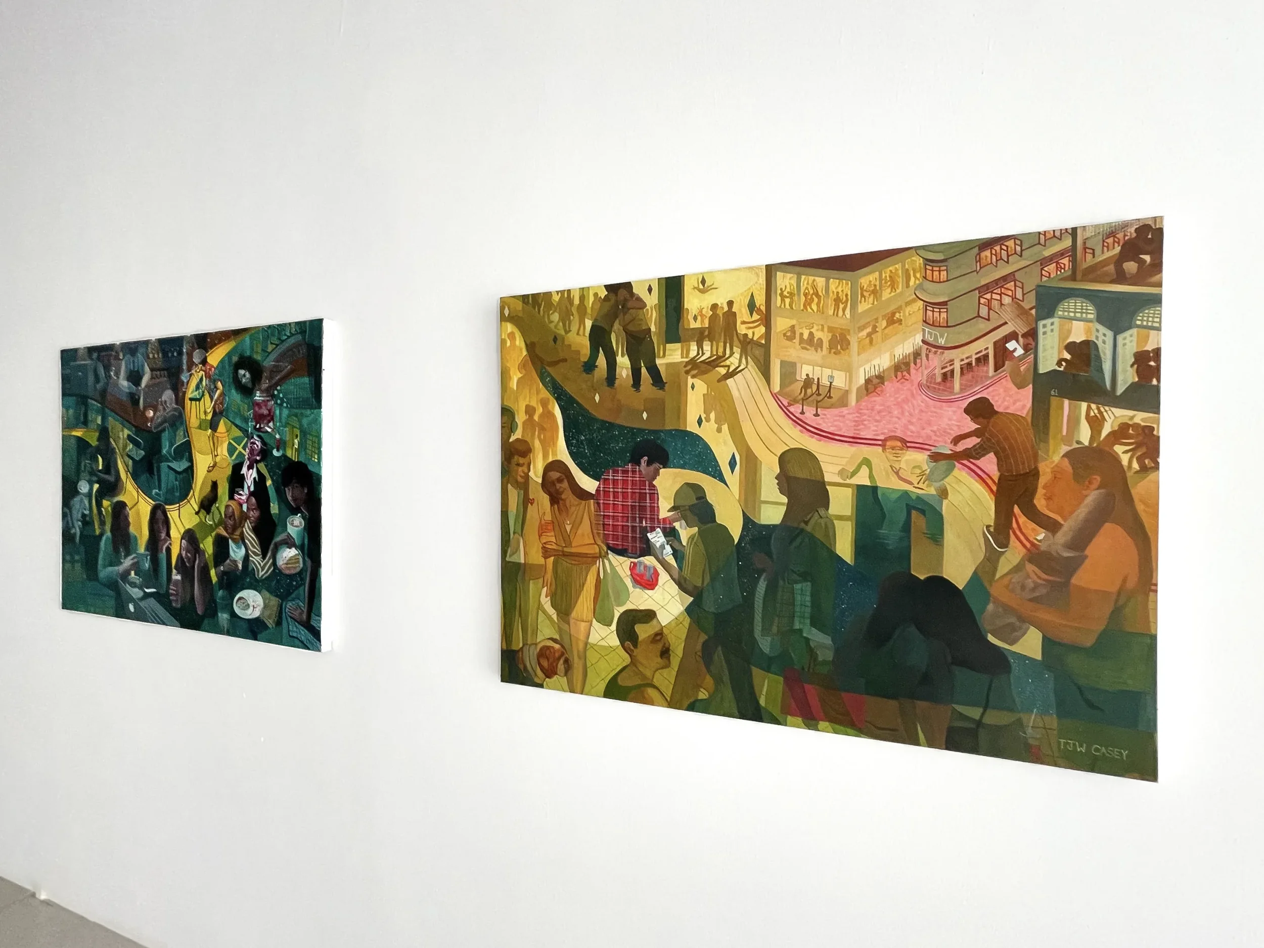 Hard To Say Goodbye installation shot (2022), Cuturi Gallery, Singapore