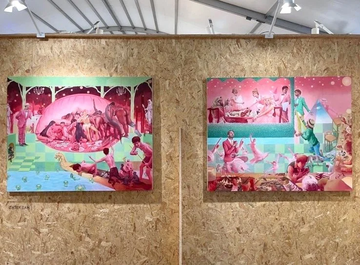 Asia Now Paris (2022) installation shot, Cuturi Gallery