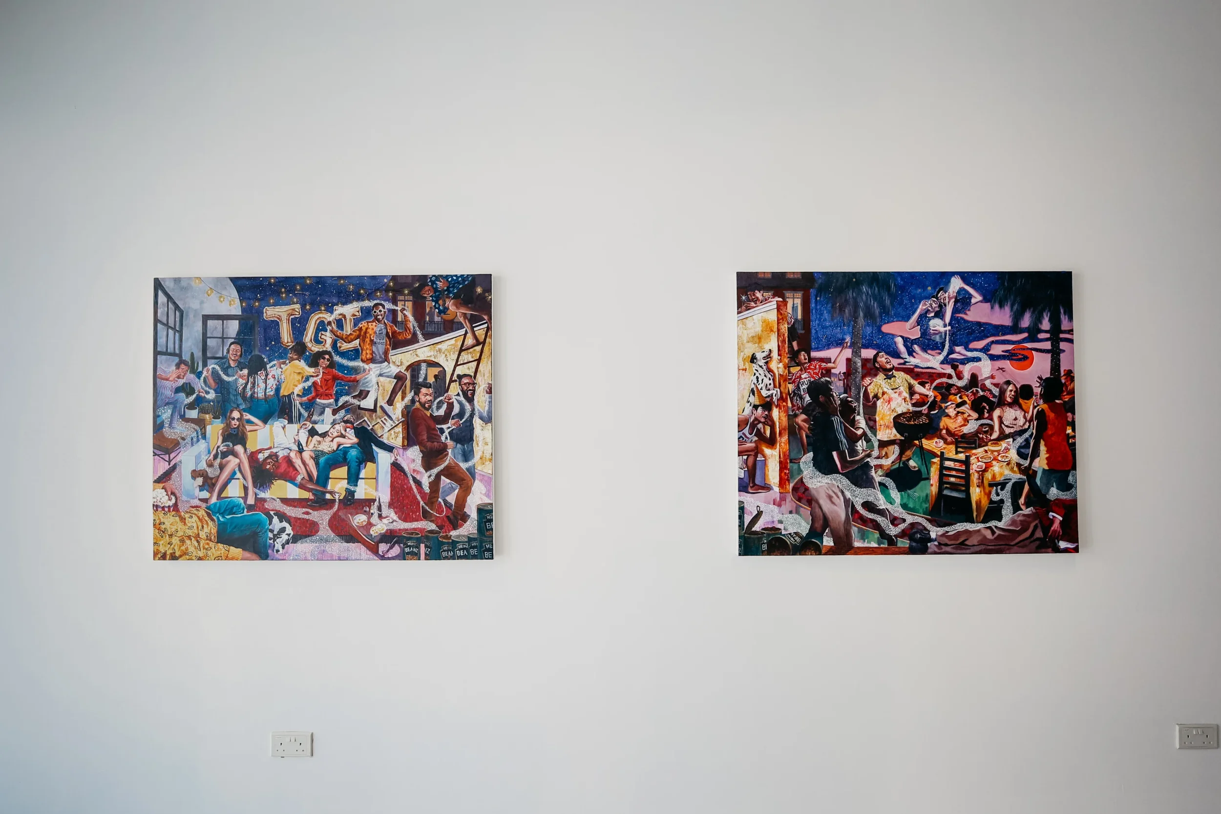 New Beginnings (2020) installation shot, Cuturi Gallery, Singapore