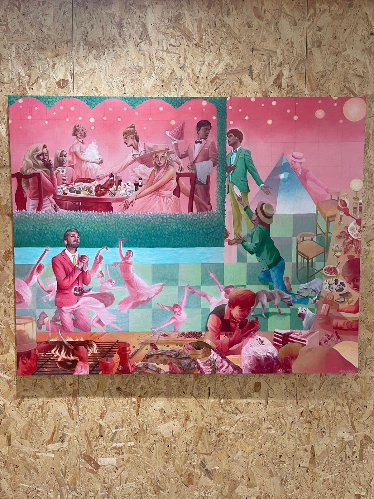 Asia Now Paris (2022) installation shot, Cuturi Gallery