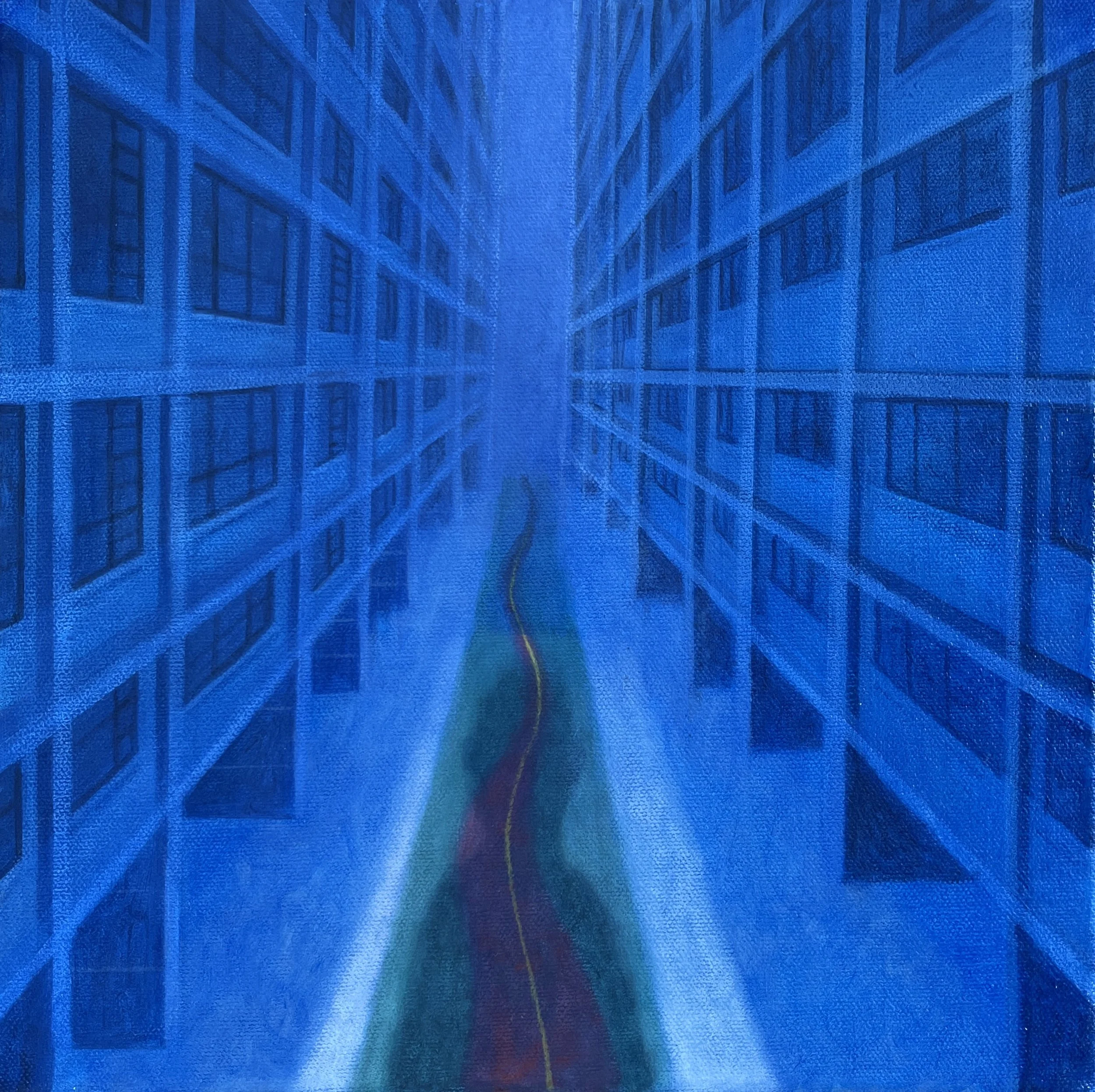 Untitled, 
Acrylic on canvas, 
30 x 30 cm 