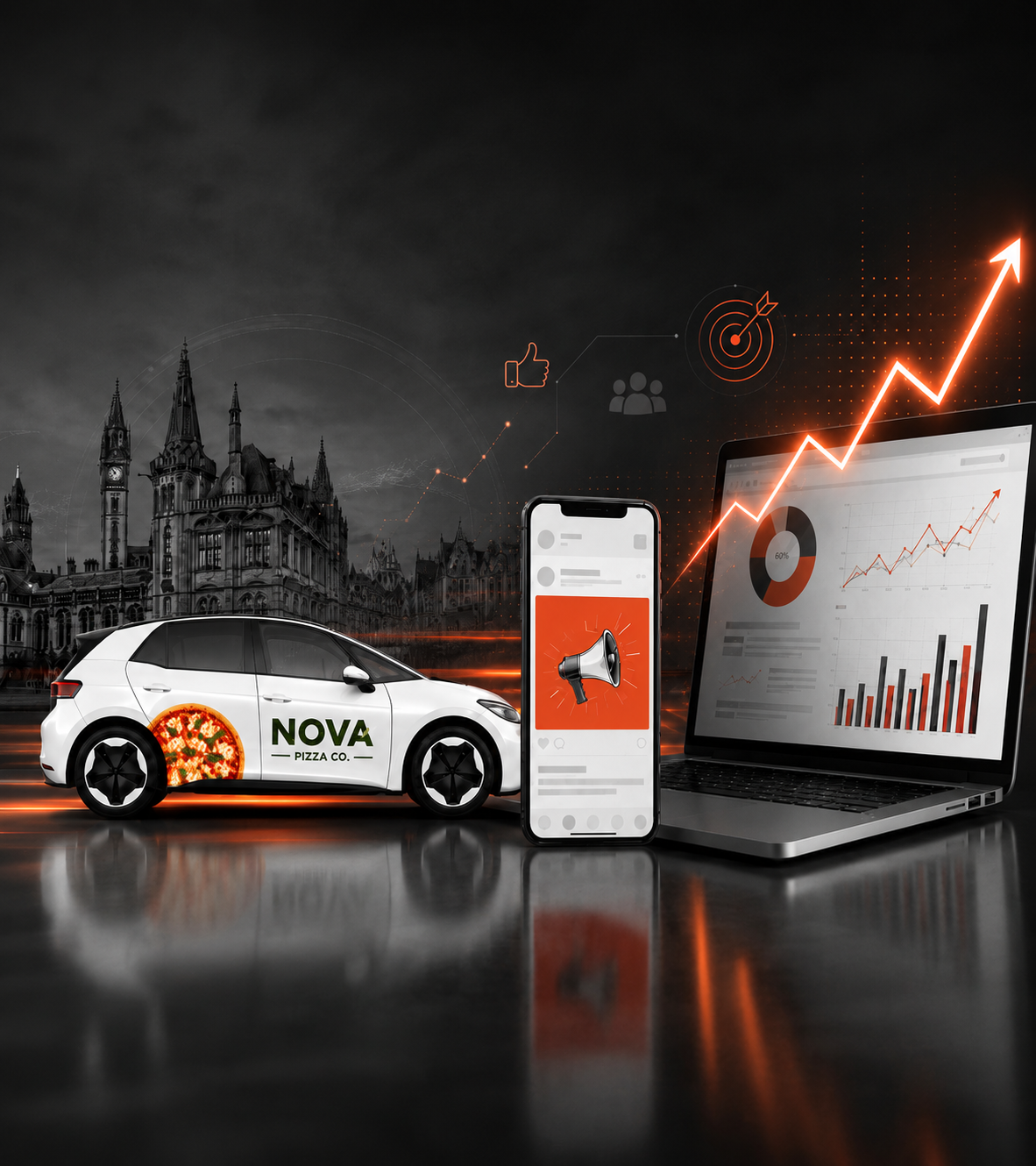 Hoe mobiele buitenreclame in Gent uw online marketing goedkoper én effectiever maakt