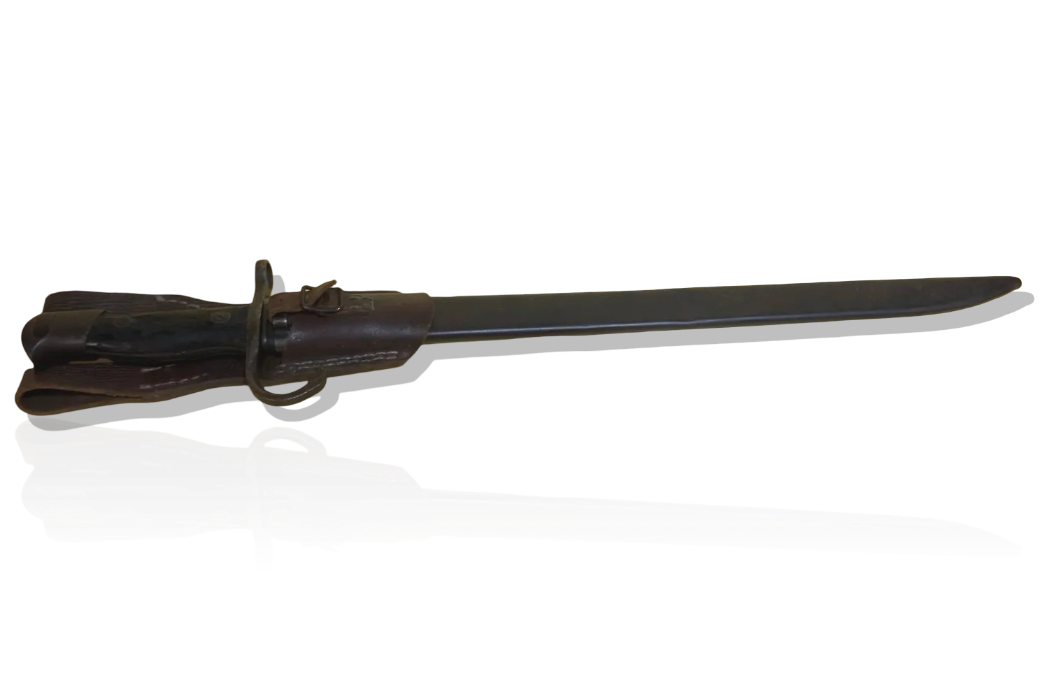 WW2 Japanese bayonet Tokyo. Type 30 Arisaka bayonet produced by the Japanese Tokyo Arsenal