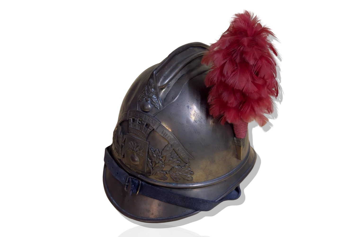 French Pompiers  Fireman's Helmet