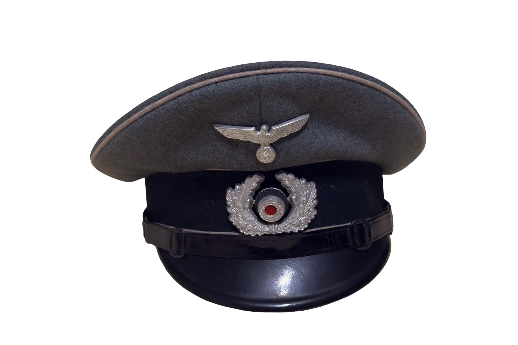 WW2 German Army (Heer) infantry enlisted visor cap ‘Schirmmütze’