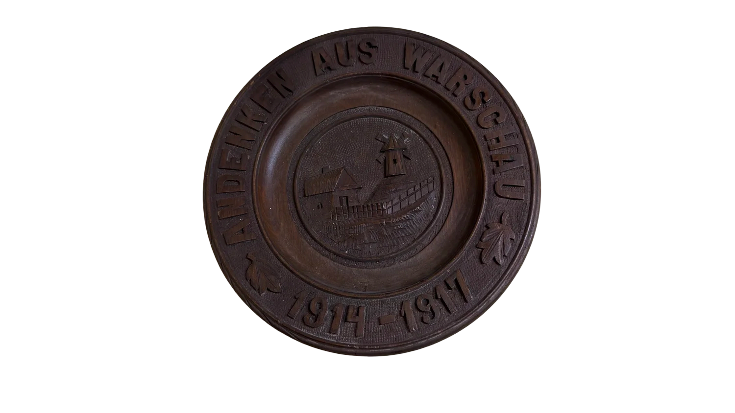 WW1 1914-1919 Wooden Plate