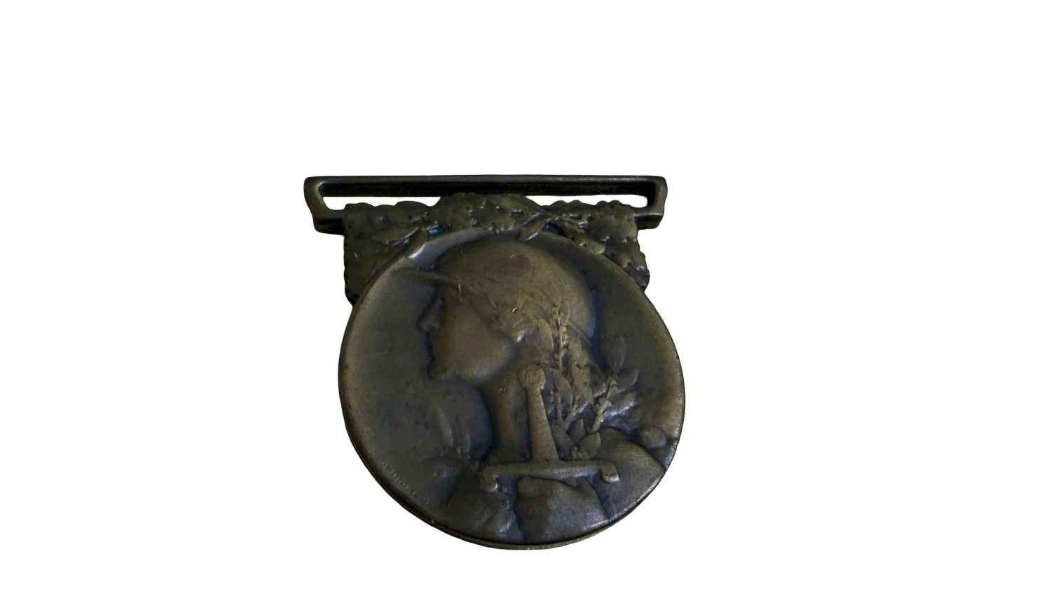 WW1 French Commemorative Medal Of The Great War Signed By Morlon